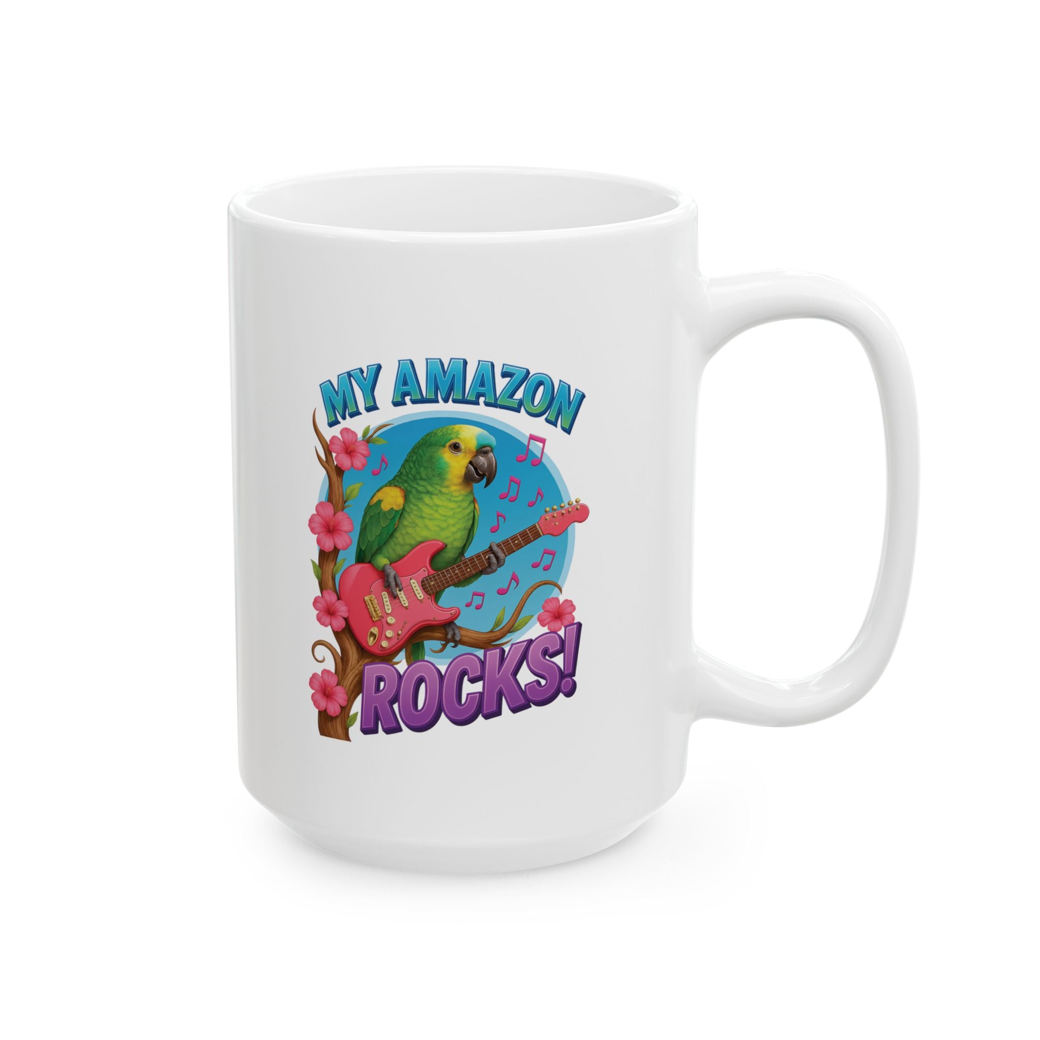 My Amazon Rocks Guitar Mug