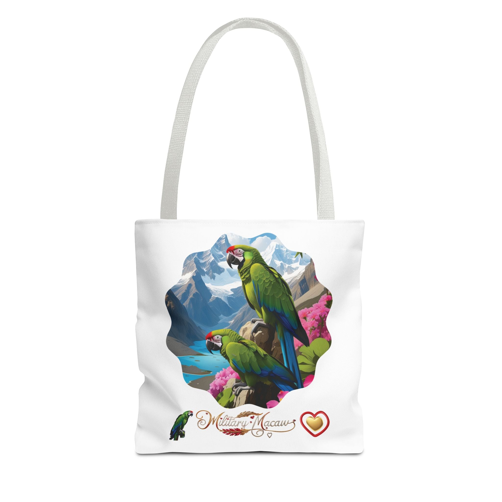 Military Macaw Mountain Tote Bag