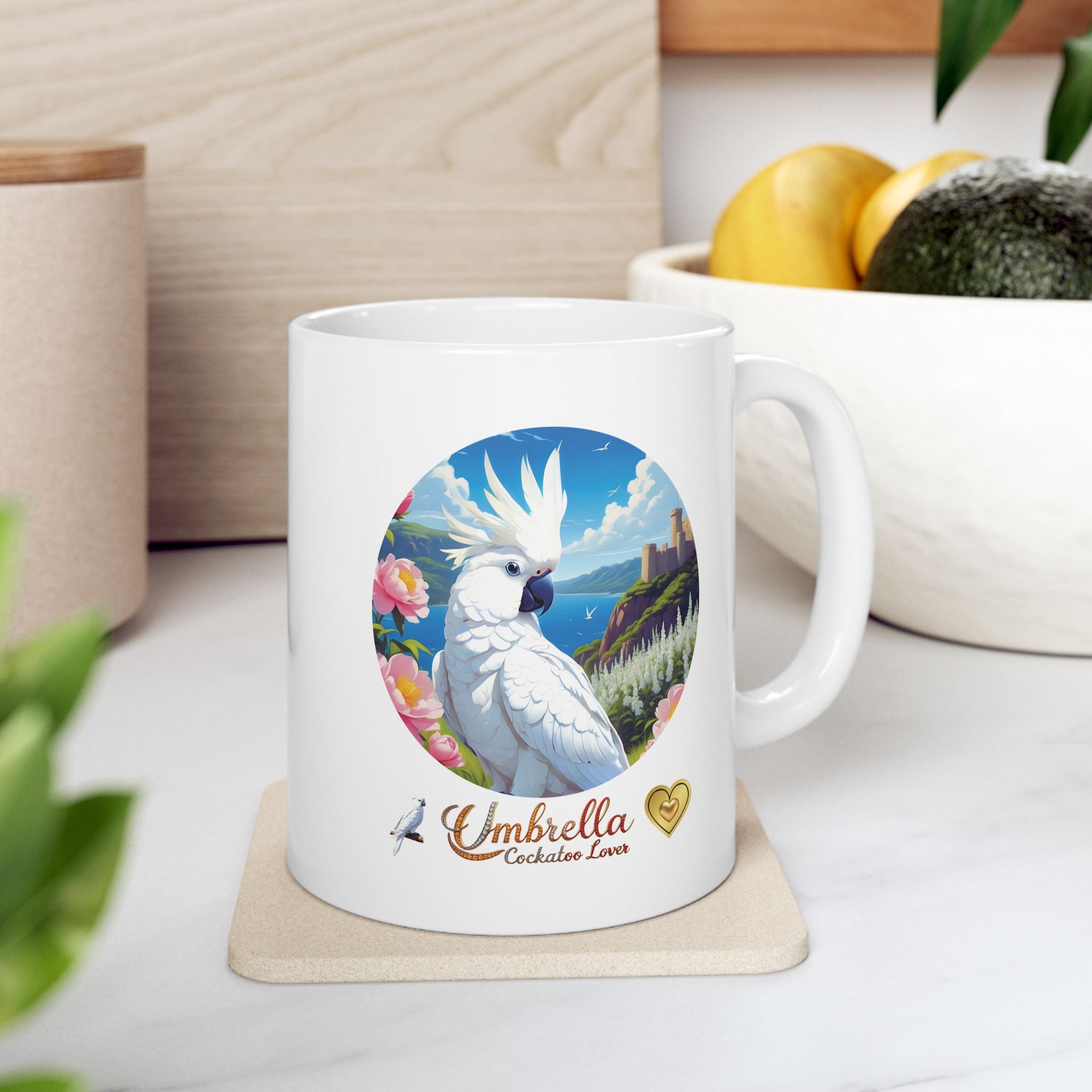 Umbrella Cockatoo Lover Nature Mug