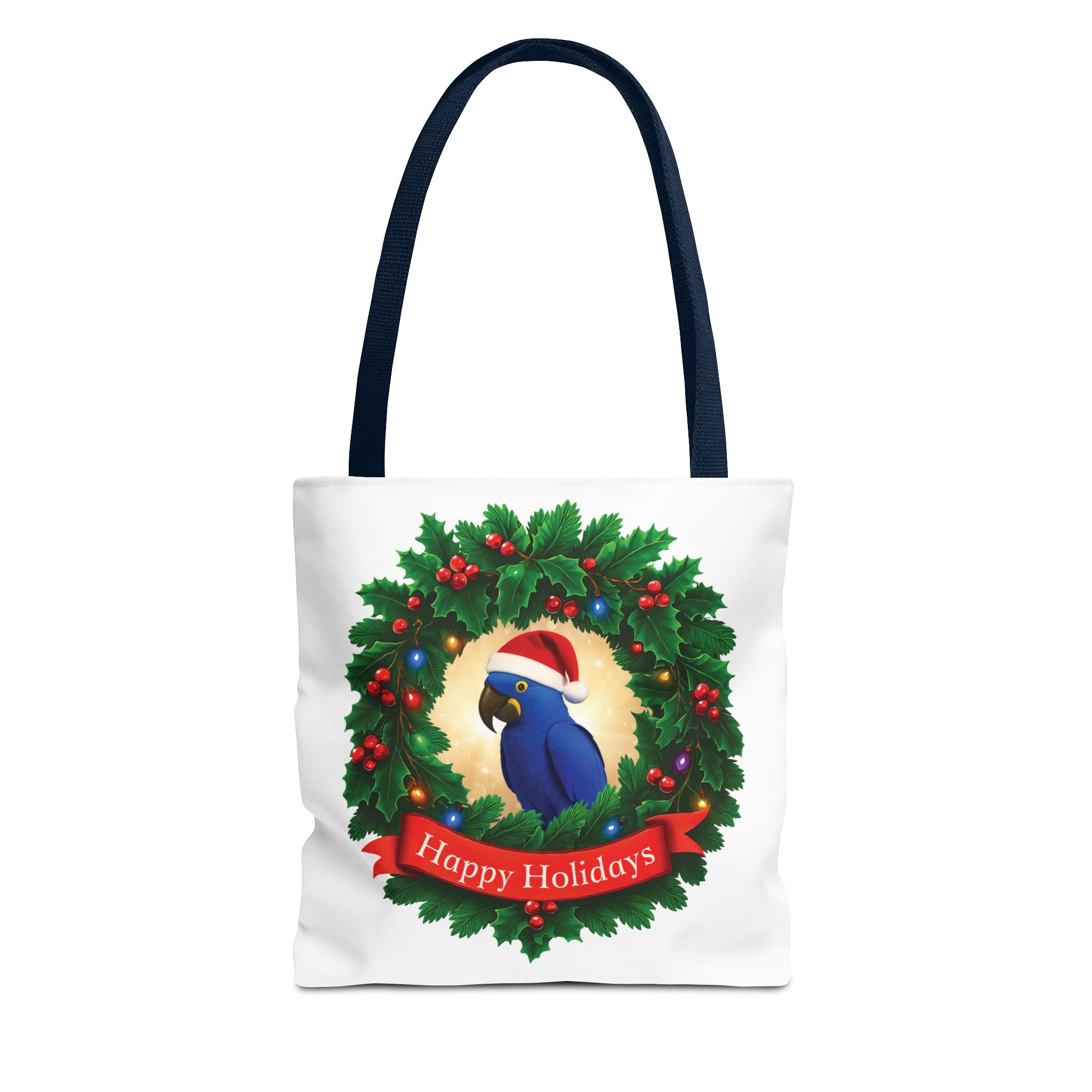 Happy Holidays Hyacinth Tote Bag