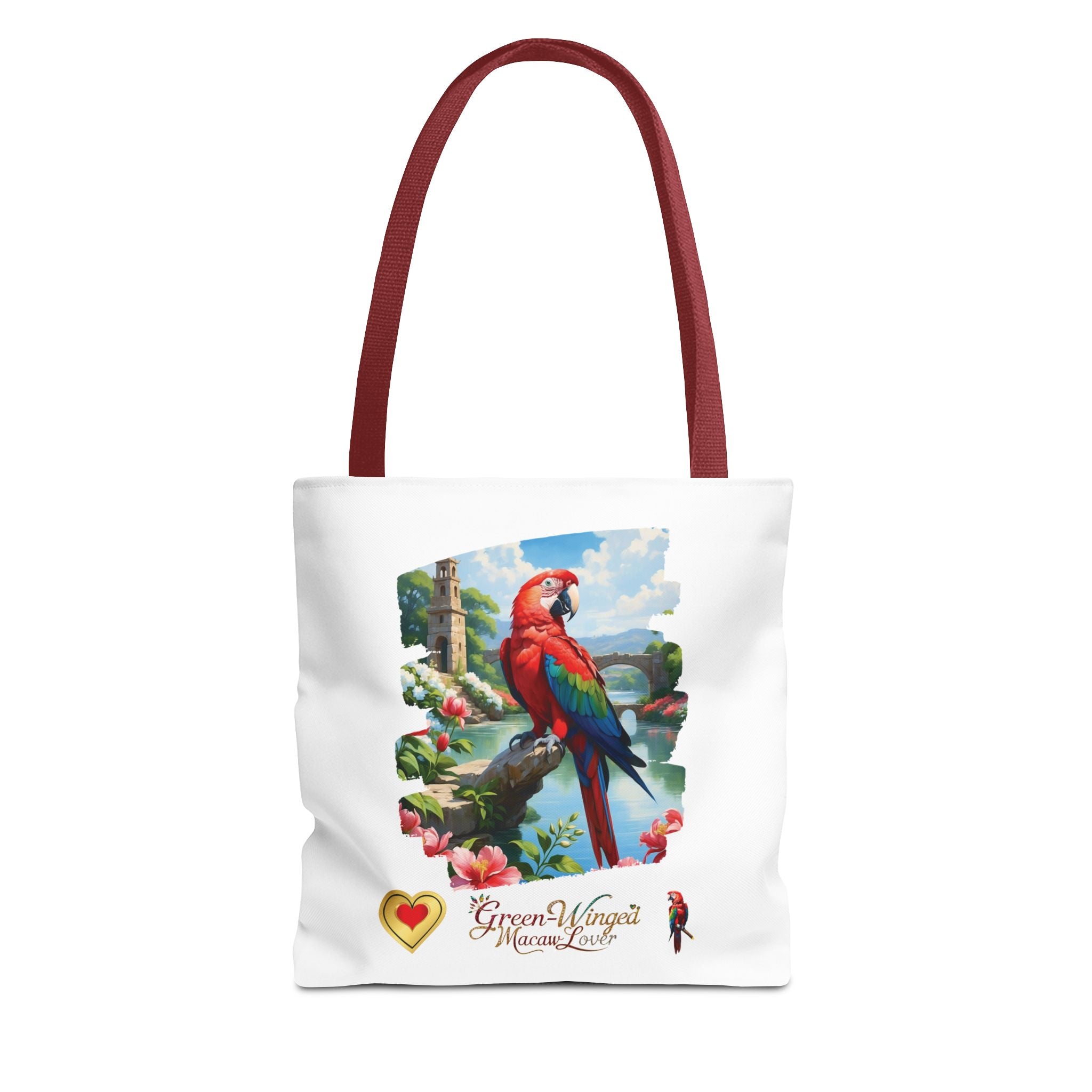Green Winged Macaw Lover Tote Bag