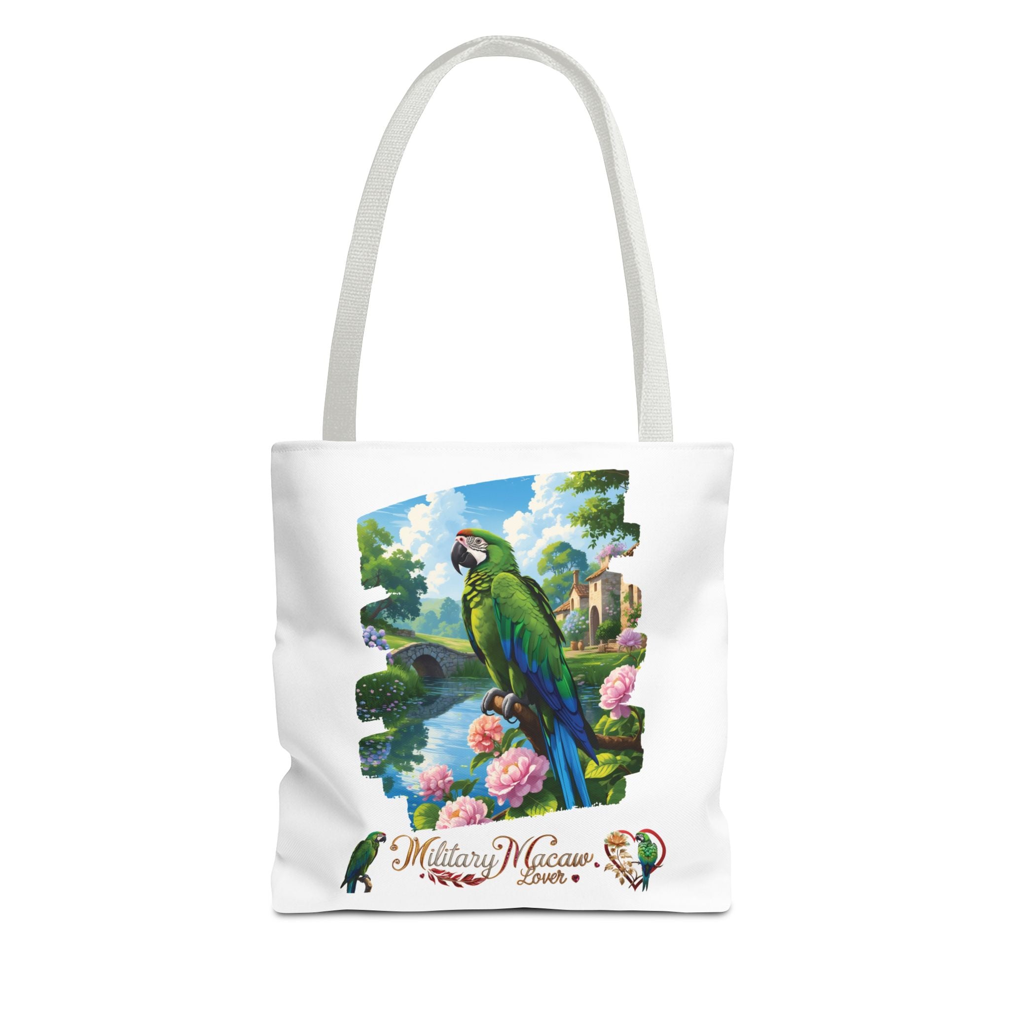 Military Macaw Lover Lake Tote Bag