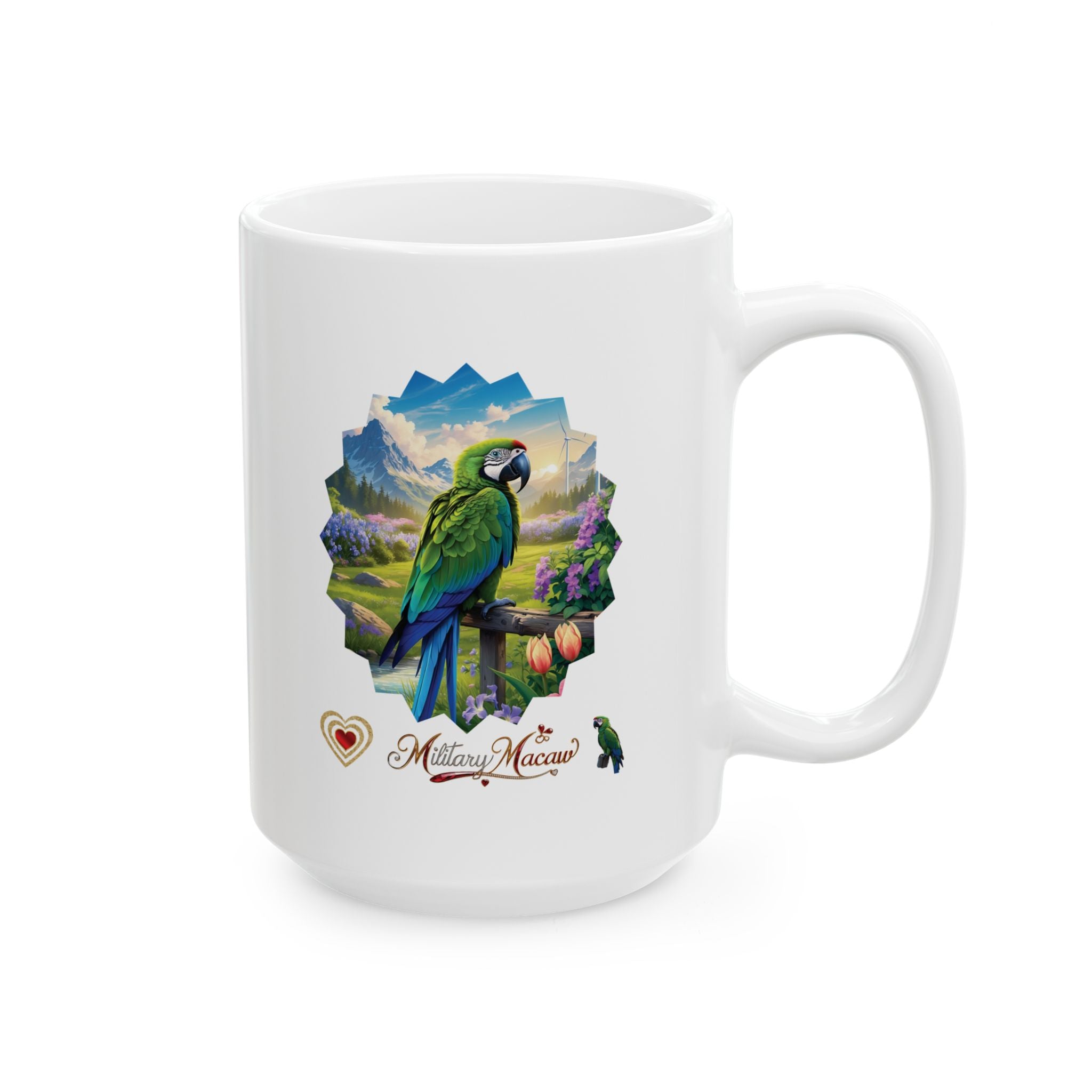 Military Macaw Mountain Mug