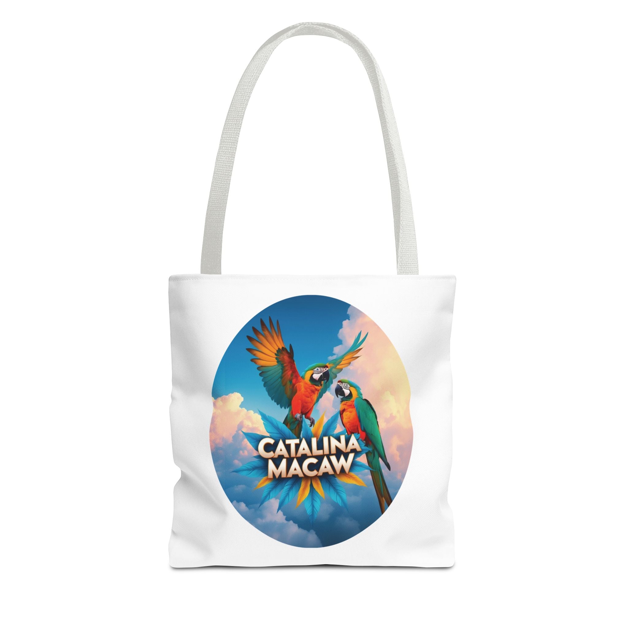 Flying Catalina Macaw Tote Bag
