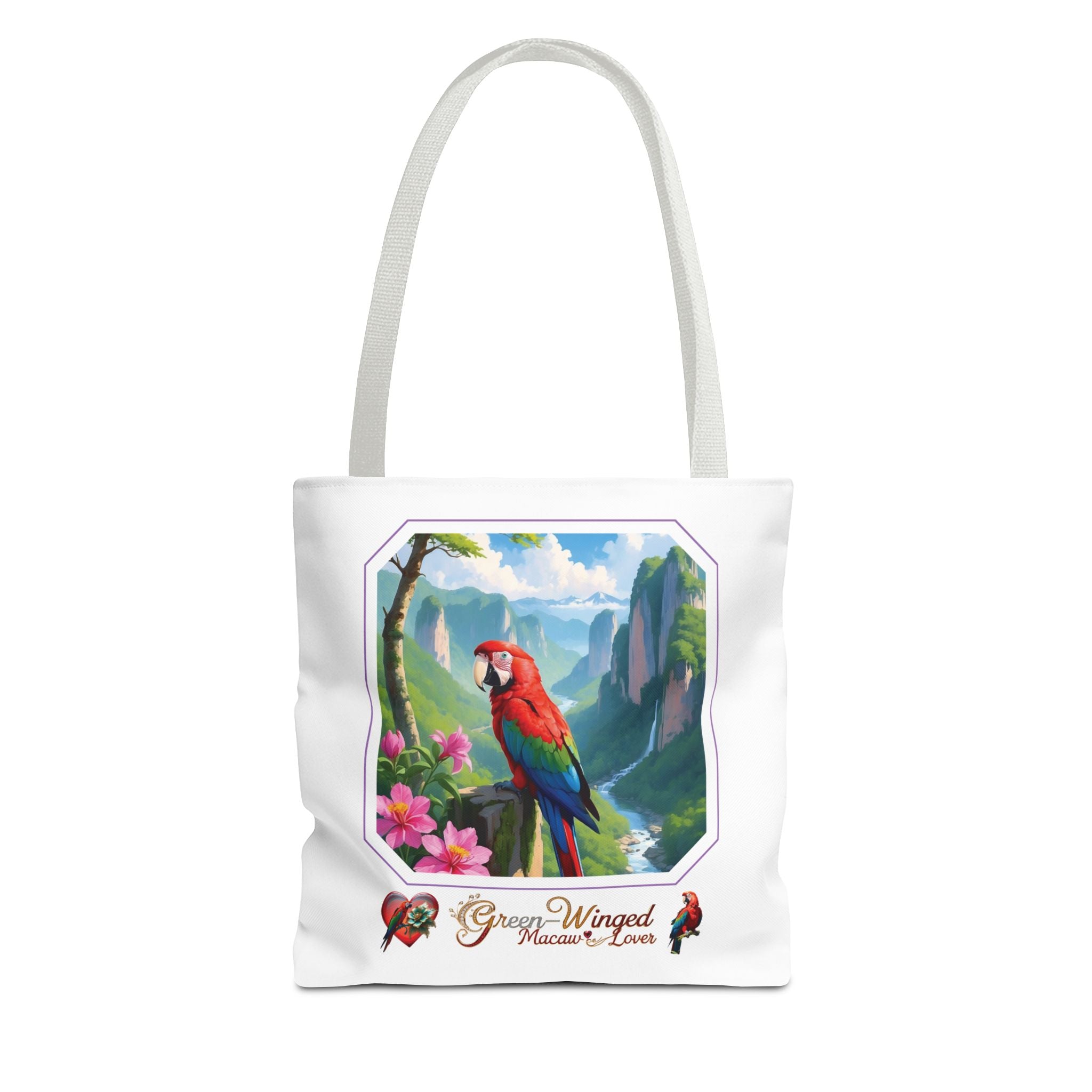 Green-Winged Macaw Lover Tote Bag