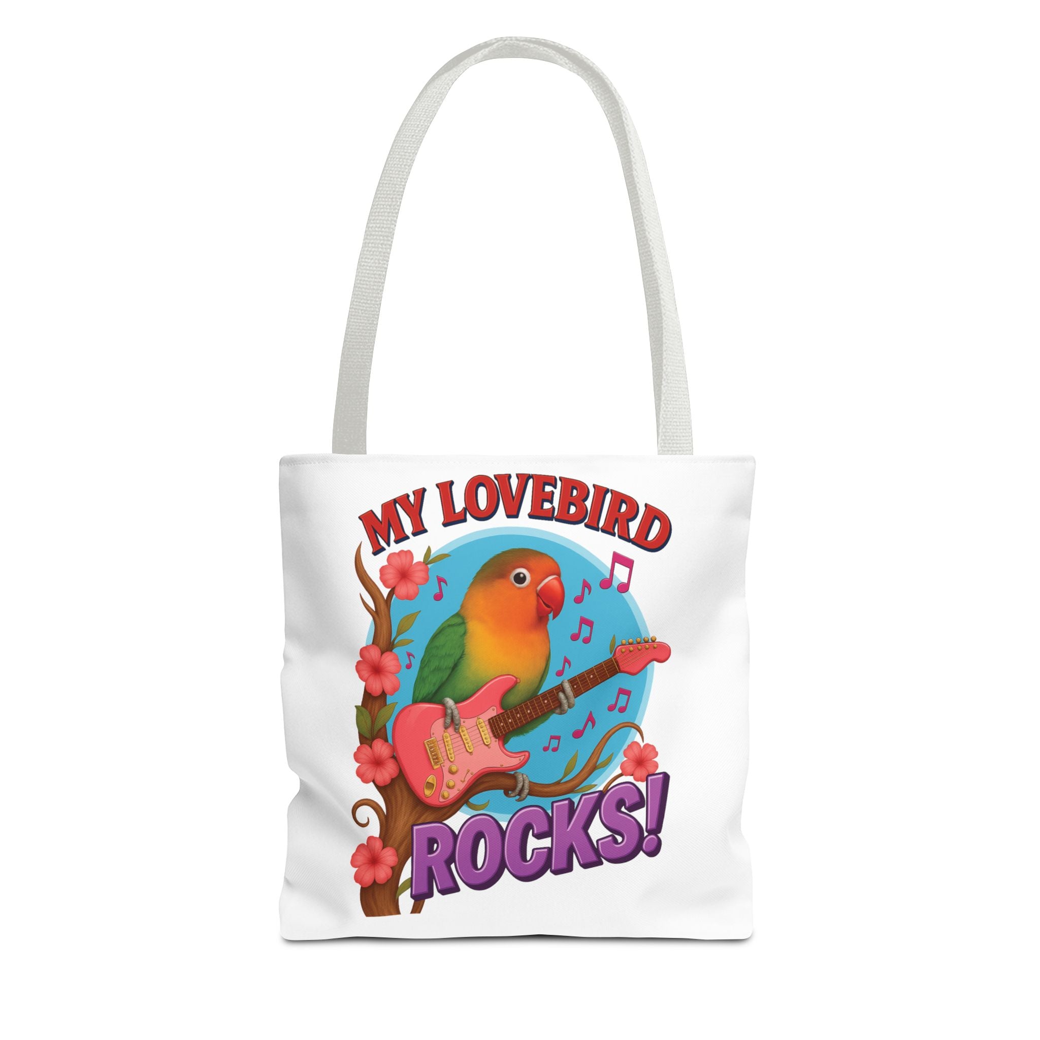 My Lovebird Rocks Tote Bag