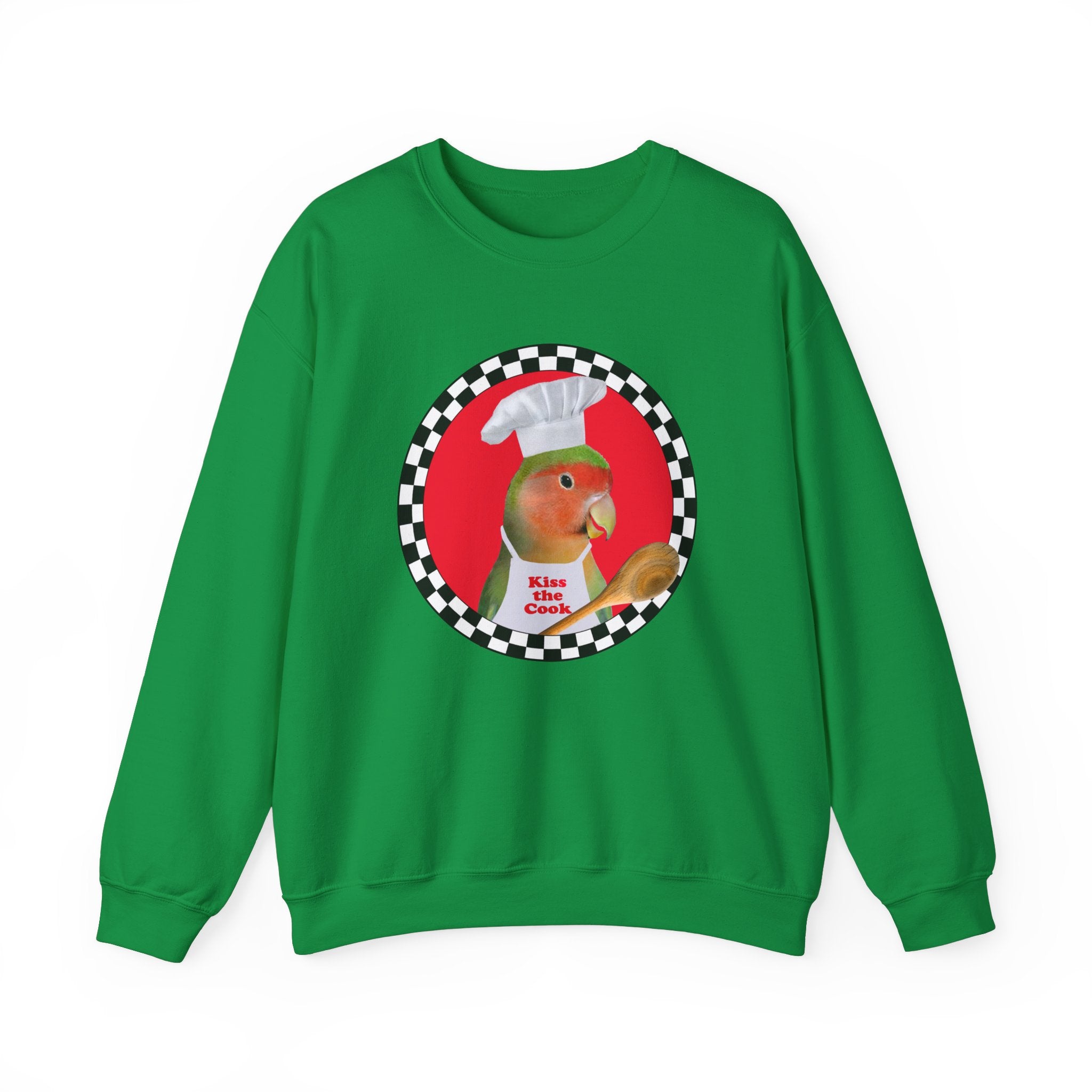 Kiss The Cook Spoon Lovebird Sweatshirt