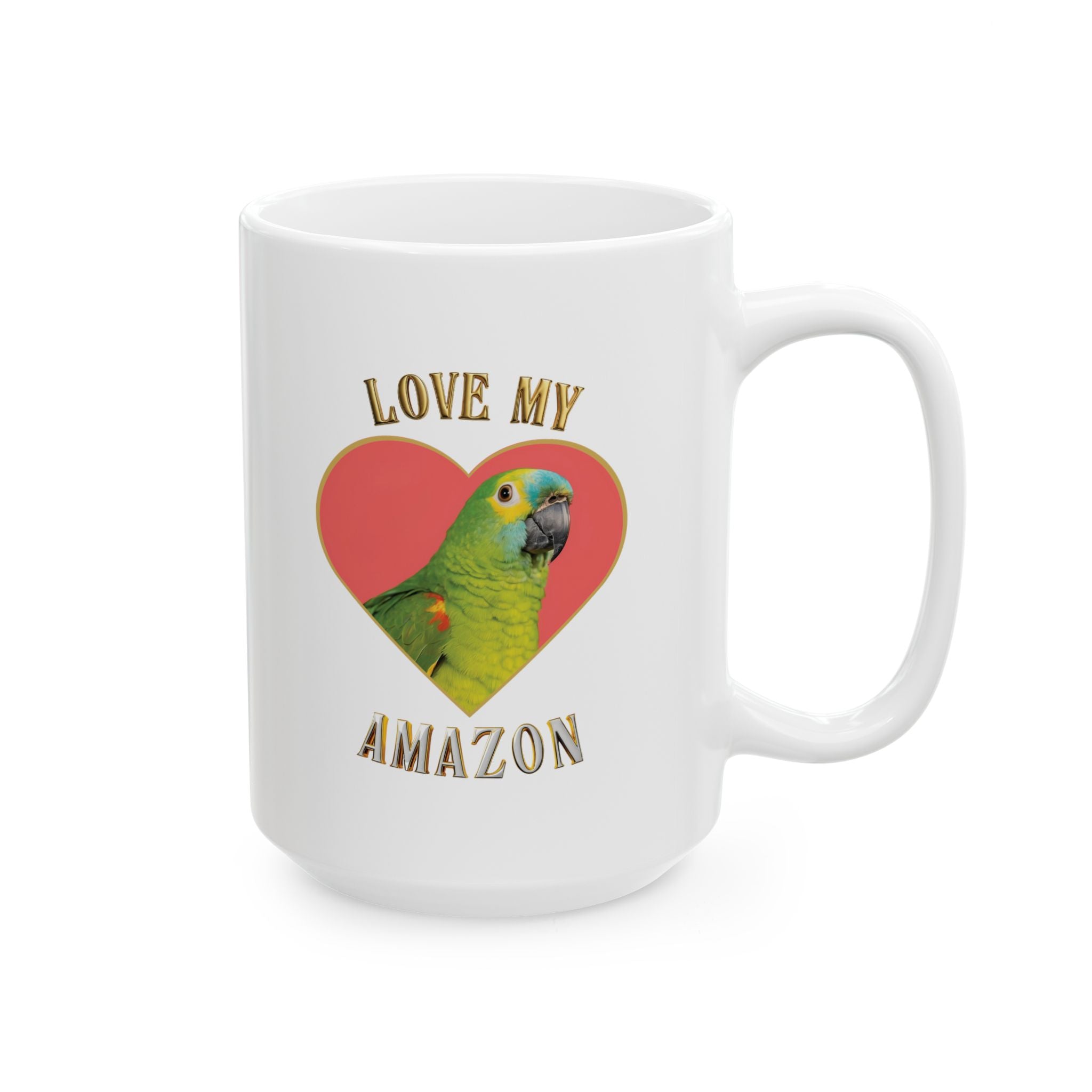 Love My Amazon Heart Mug