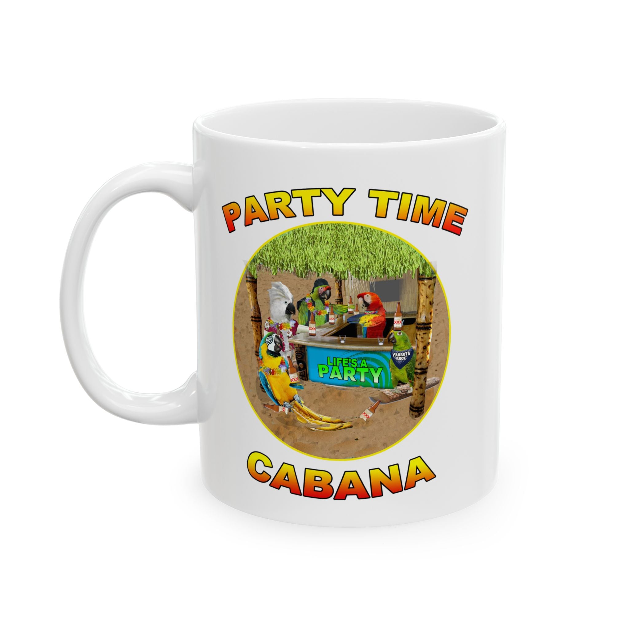 Party Time Cabana Amazon Mug