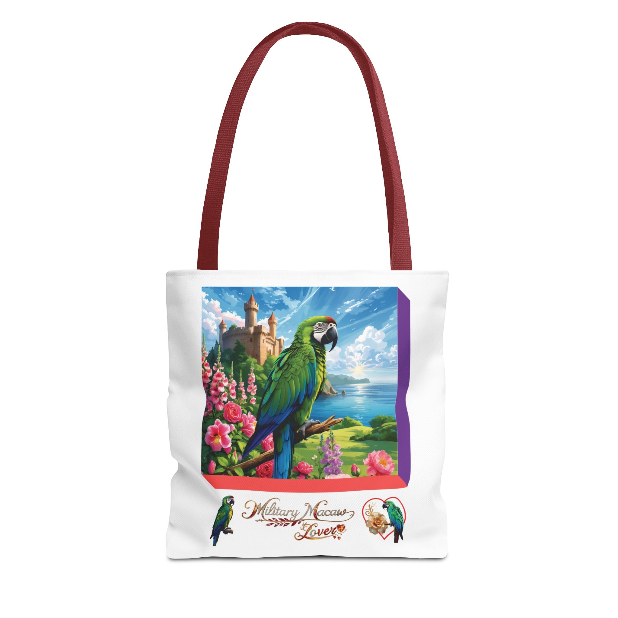 Nature Military Macaw Lover Tote Bag
