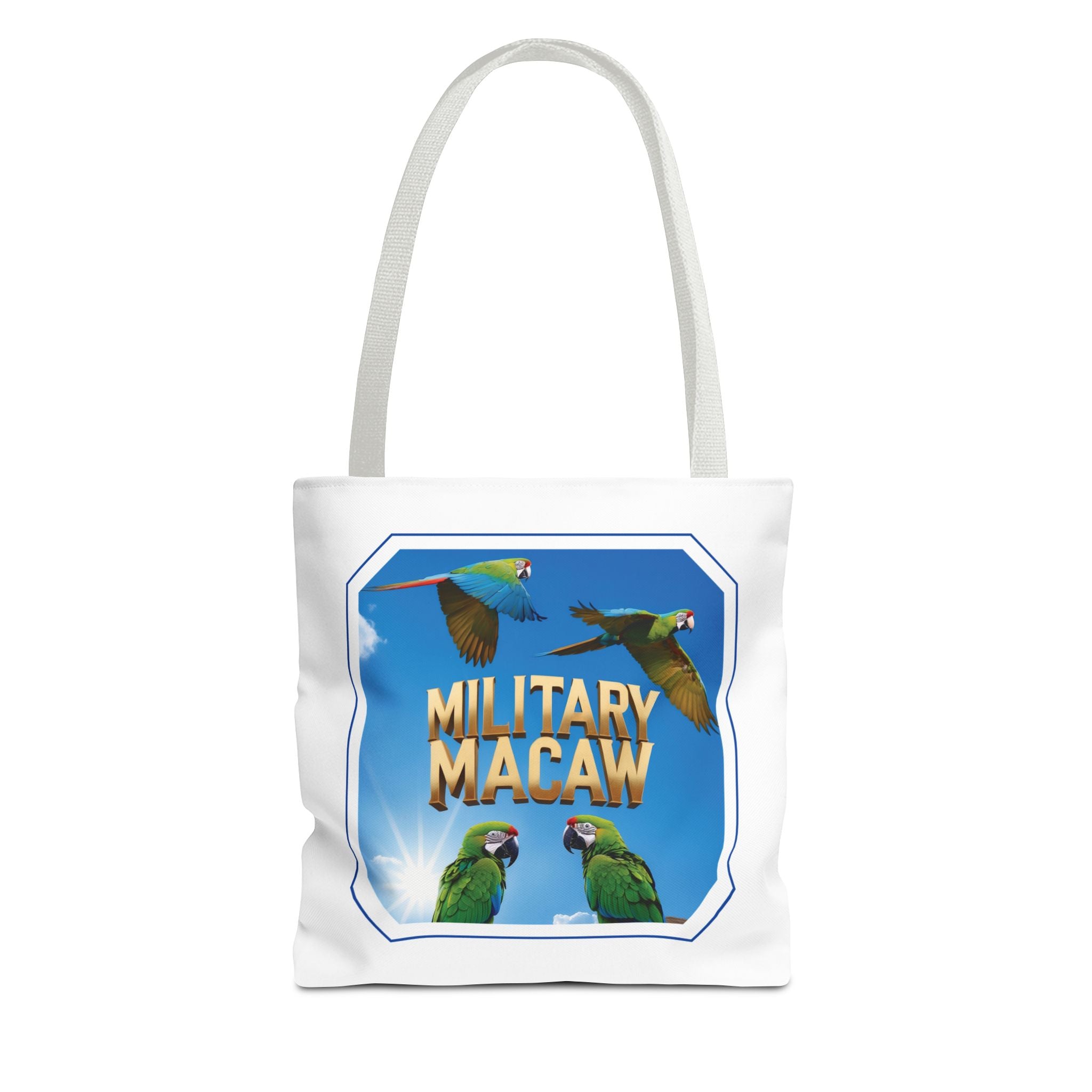 Military Macaw Tote Bag