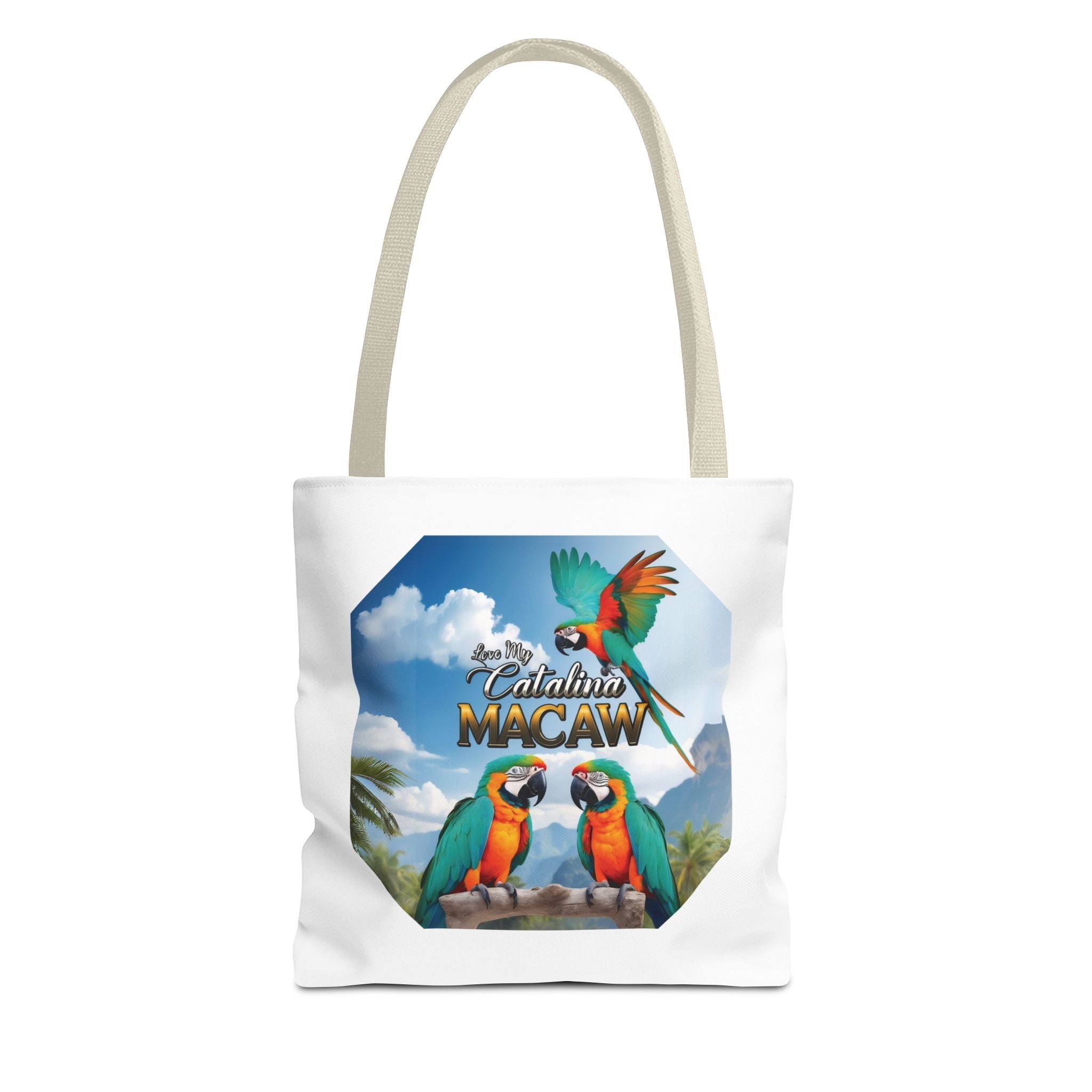 Love My Catalina Macaw Tote Bag