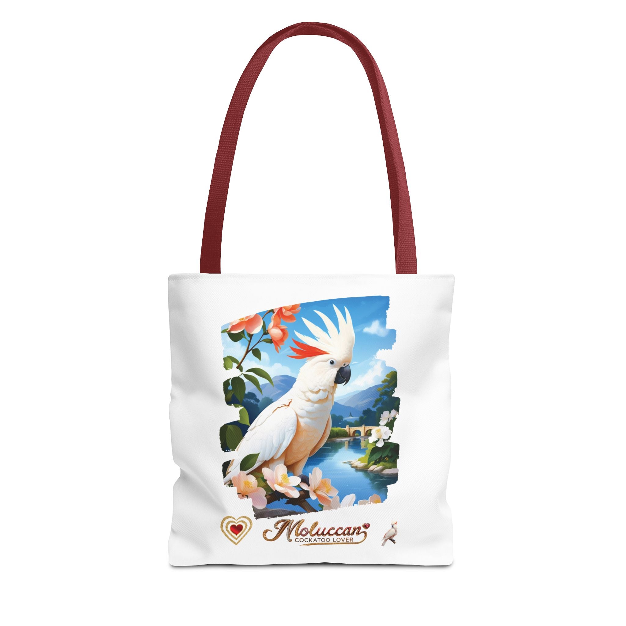 White Moluccan Cockatoo Lover Tote Bag