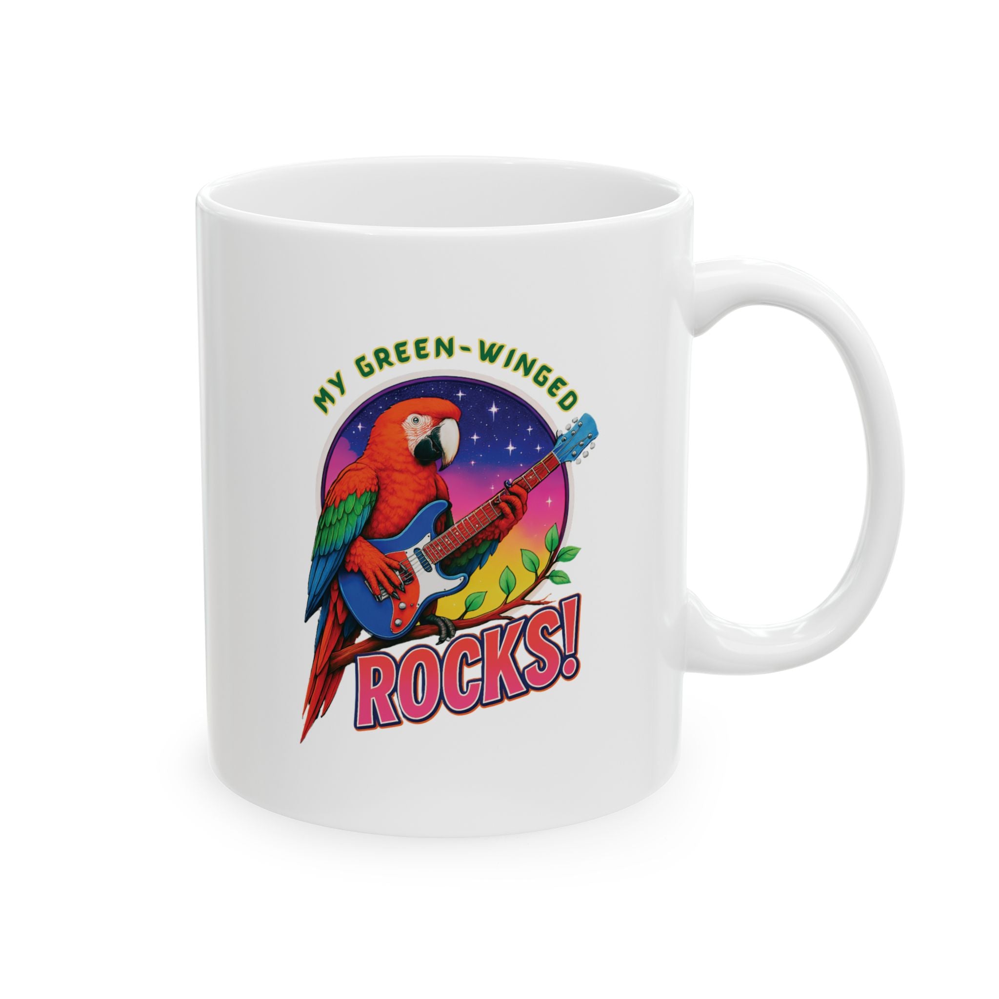 My Green-Winged Rocks Mug