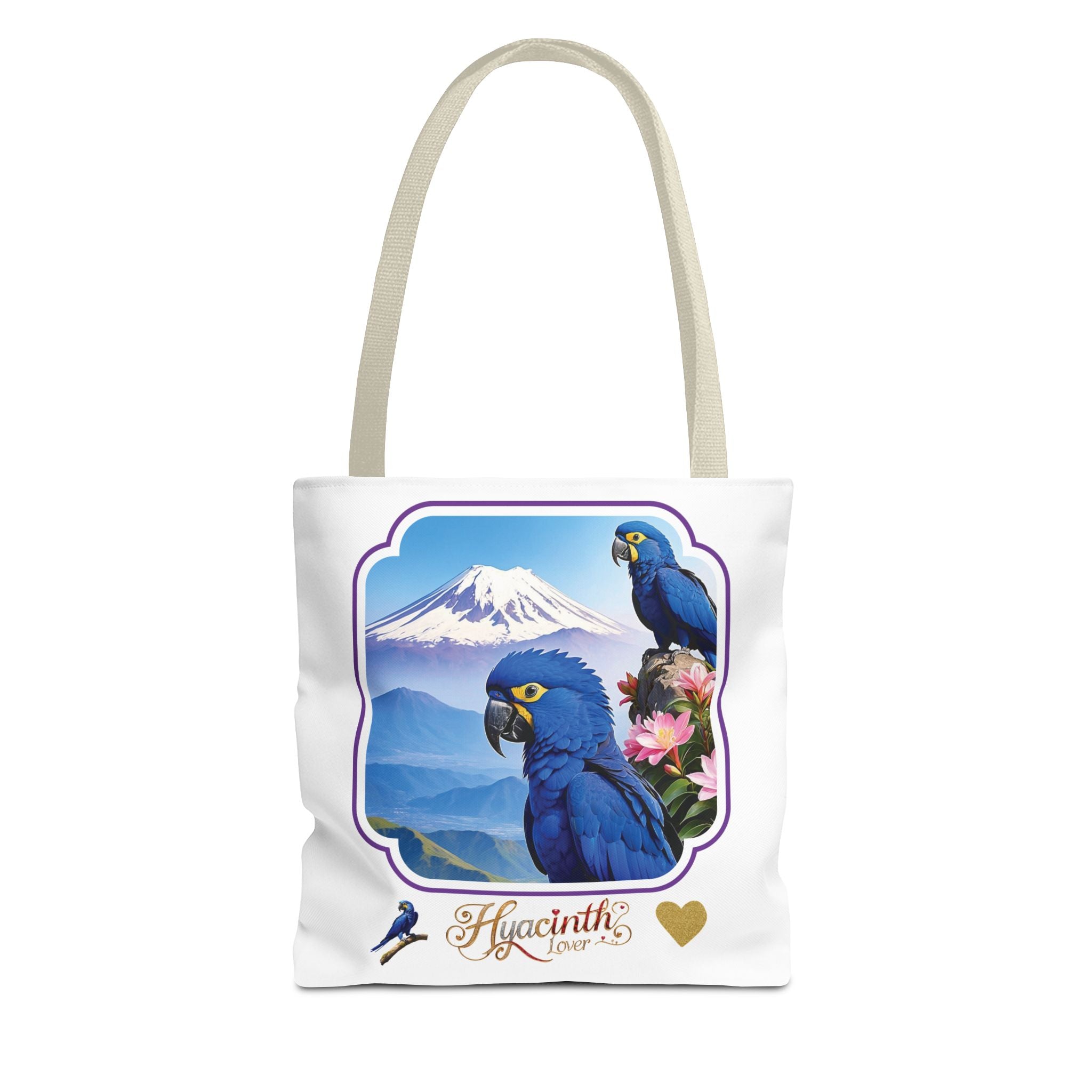 Hyacinth Lover Mountain Tote Bag