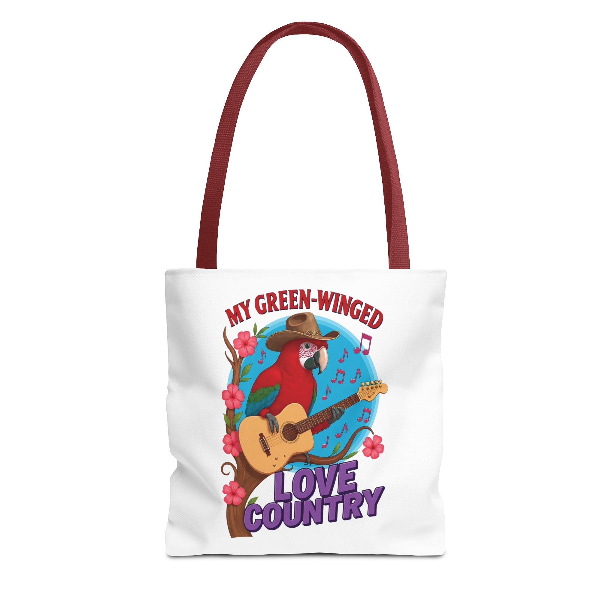 Green Winged Loves Country Tote Bag