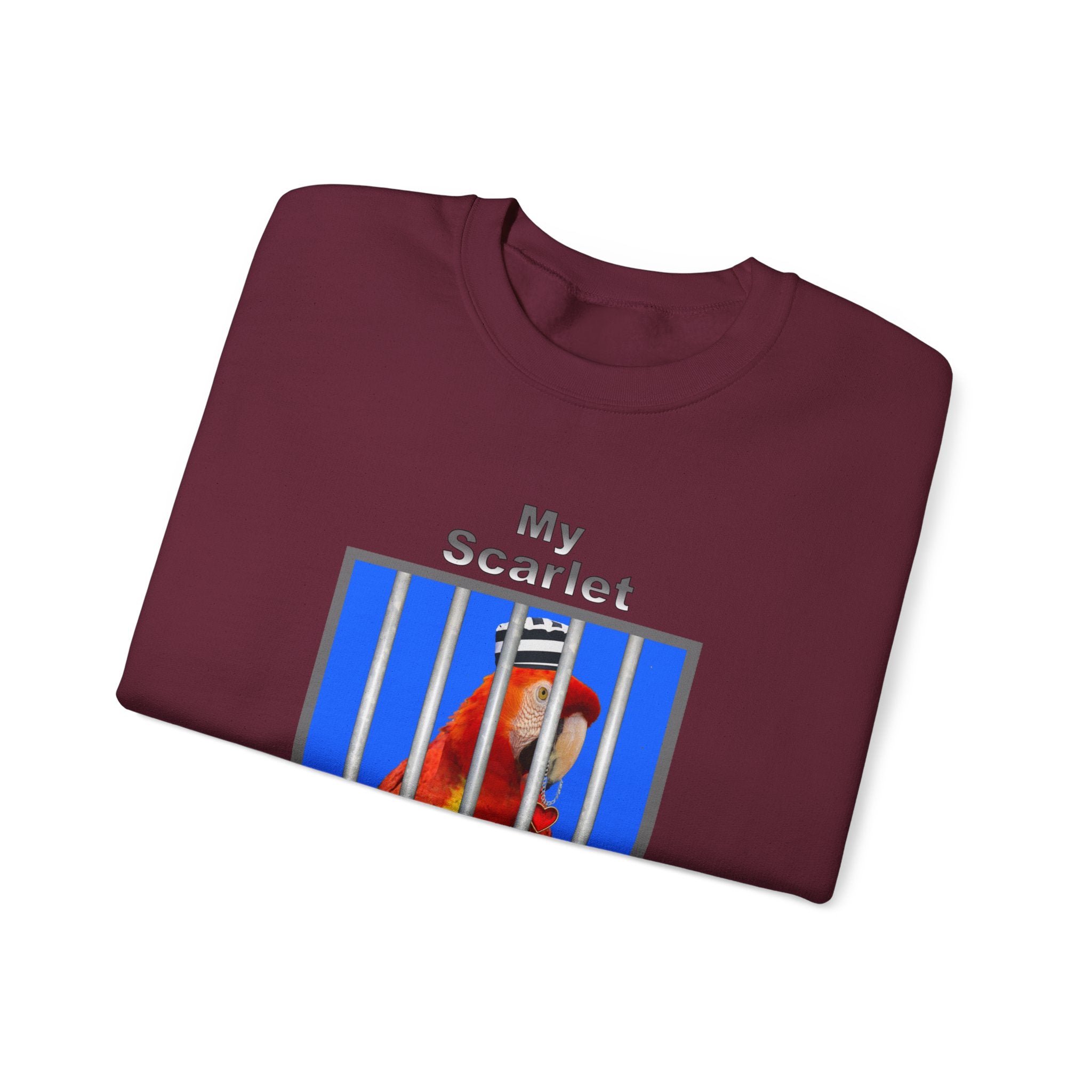 My Scarlet Stole My Heart Jailbird Sweatshirt