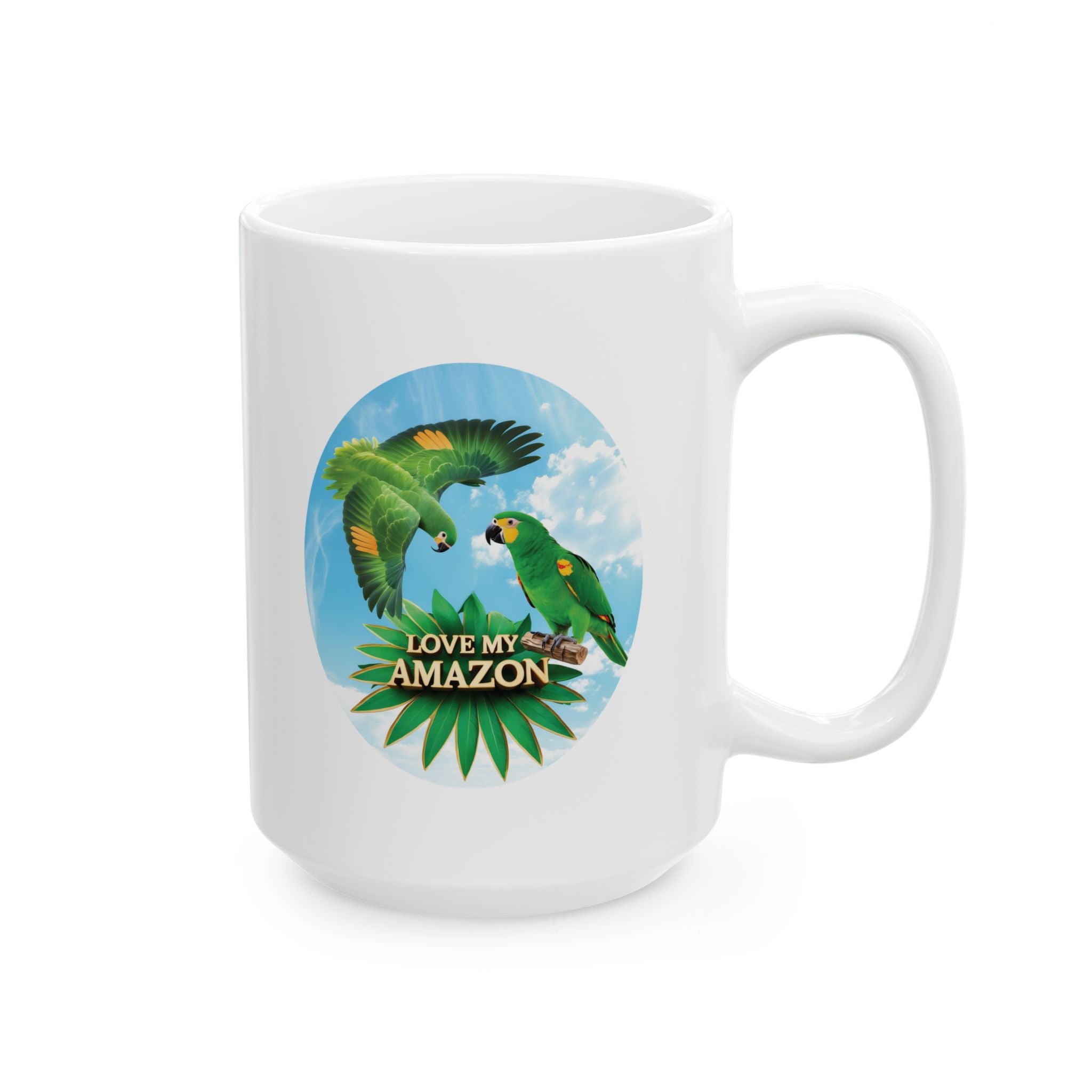 Love My Amazon Flying Mug