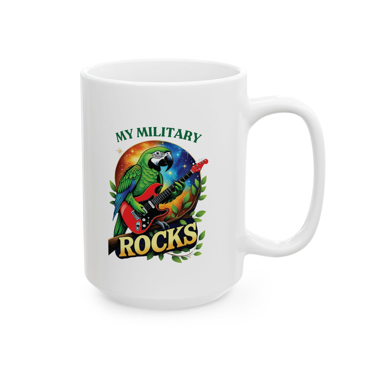 My Military Rocks Music Mug