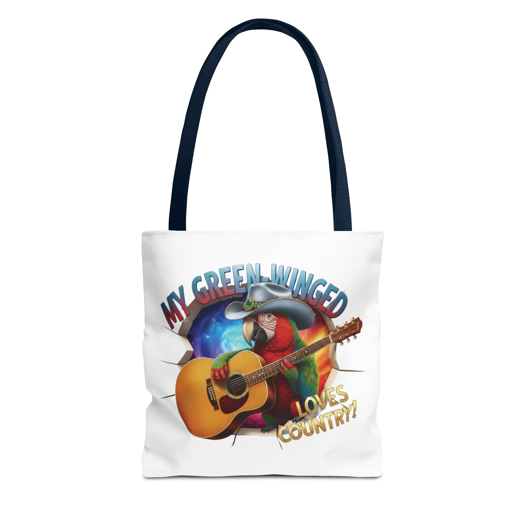 My Green Winged Loves Country Tote Bag