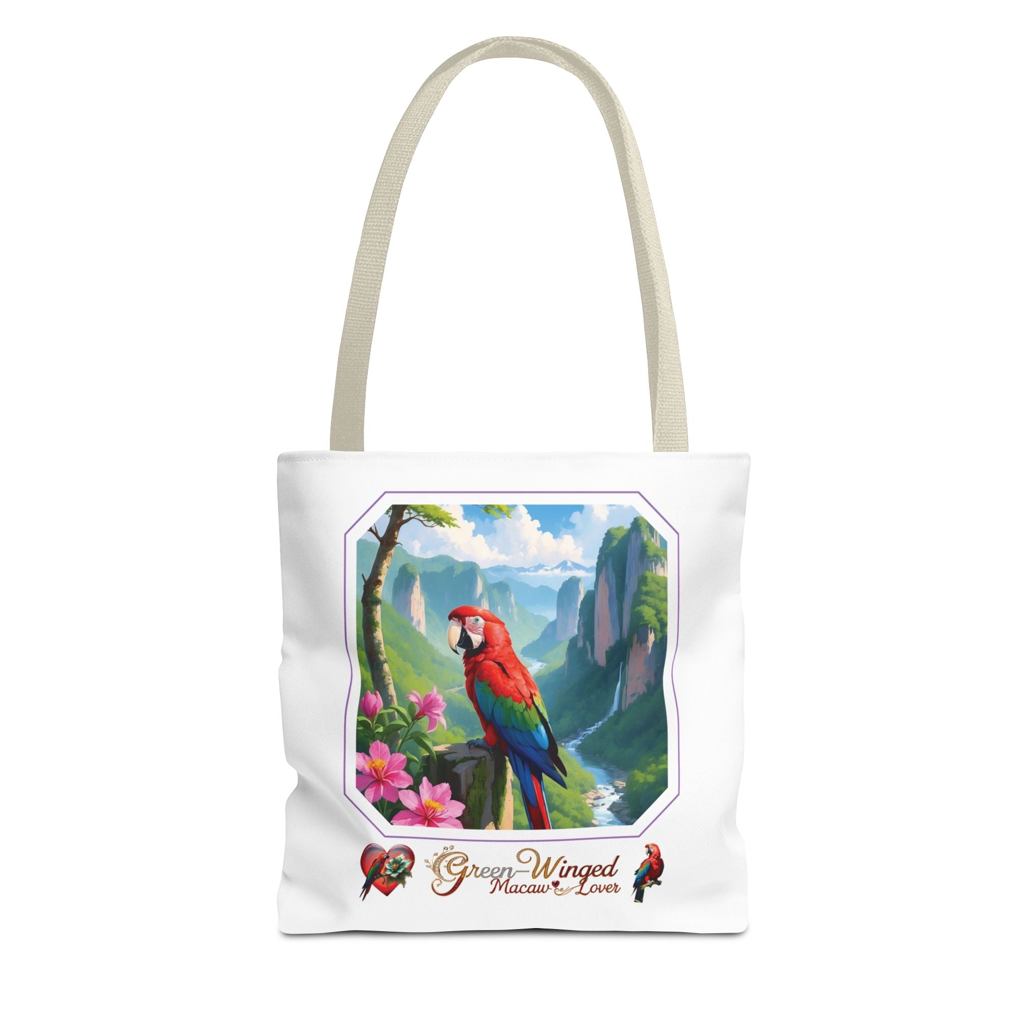 Green-Winged Macaw Lover Tote Bag