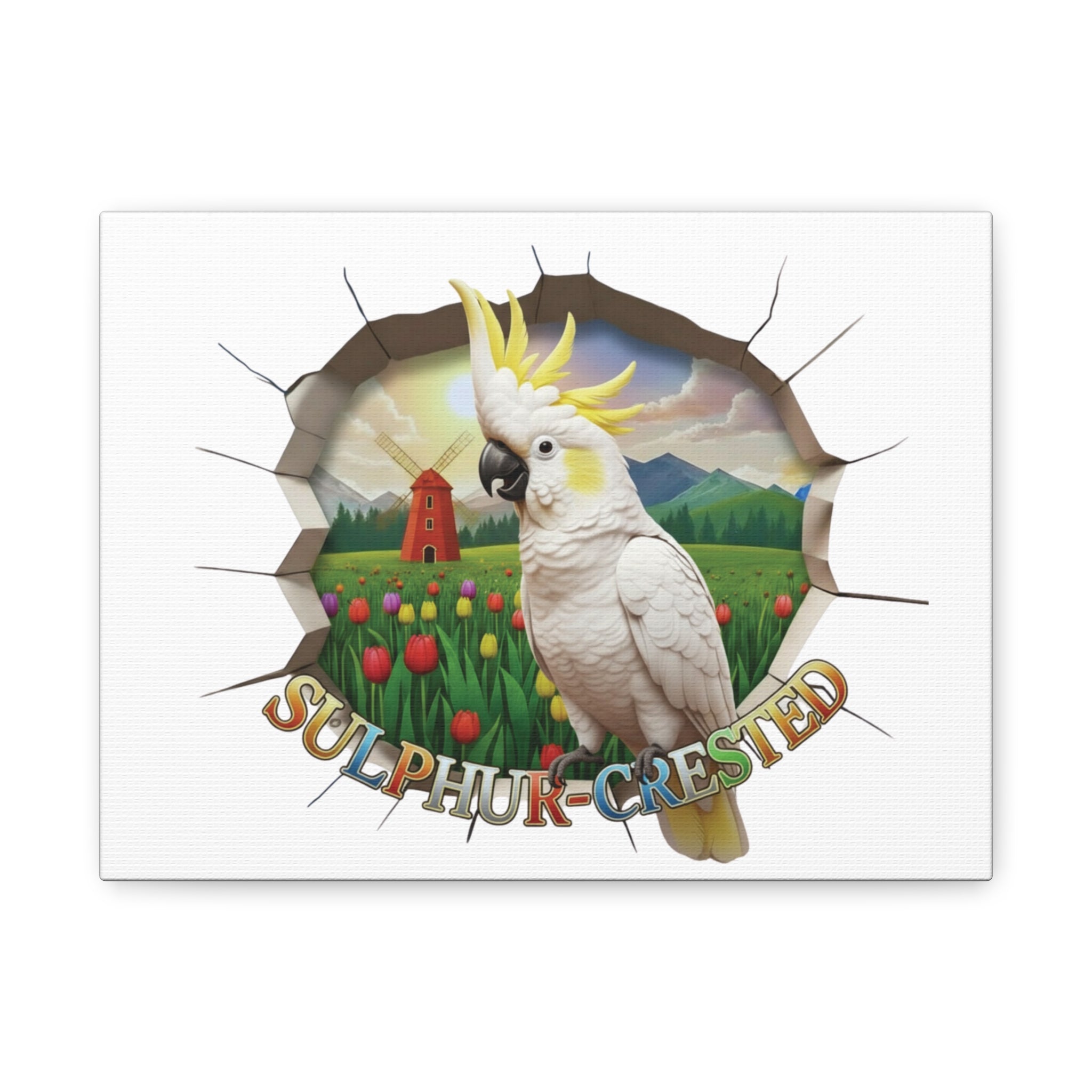Sulphur Crested Nature Wall-Hanging