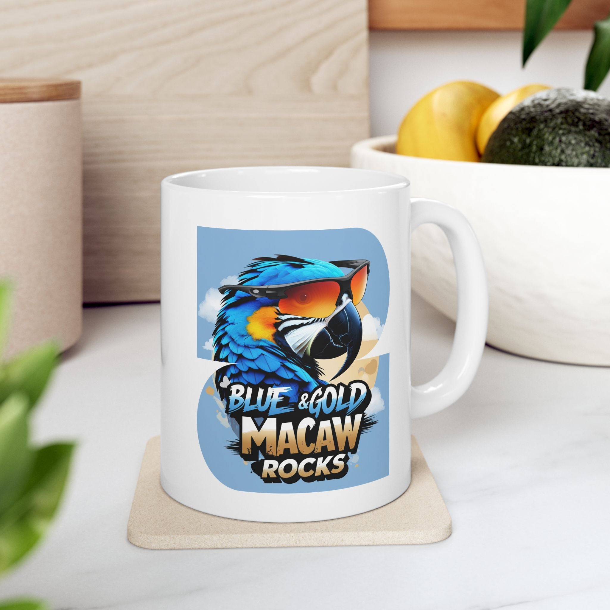 Blue & Gold Macaw Mug