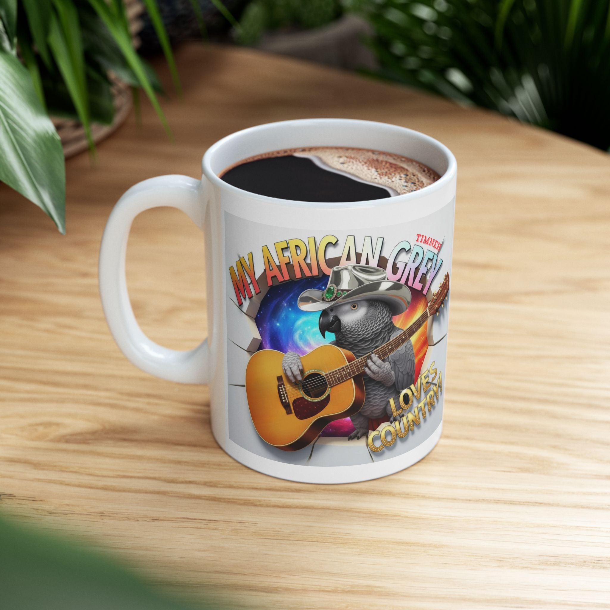 My Green Quaker Loves Country Mug