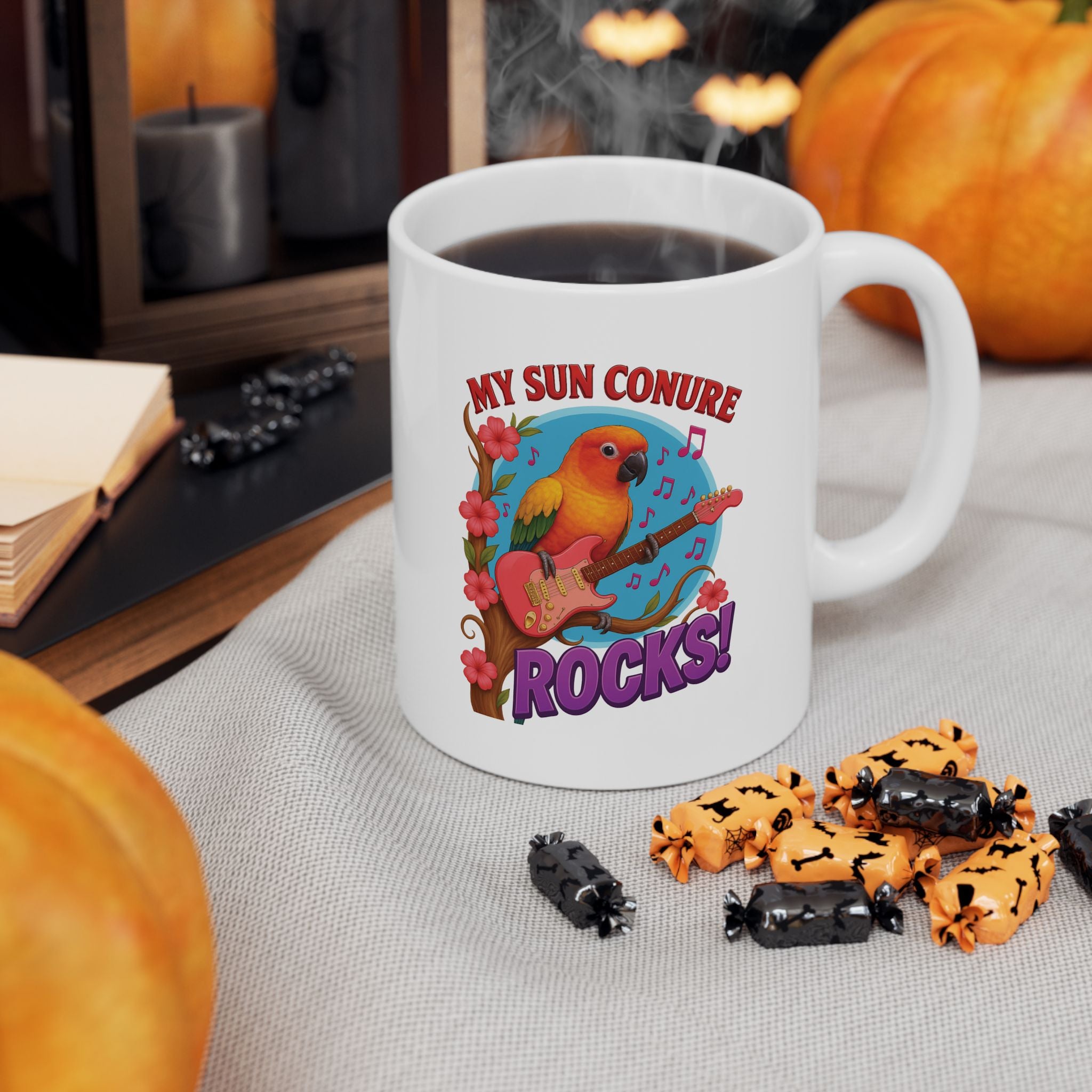 My Sun Conure Rocks Mug