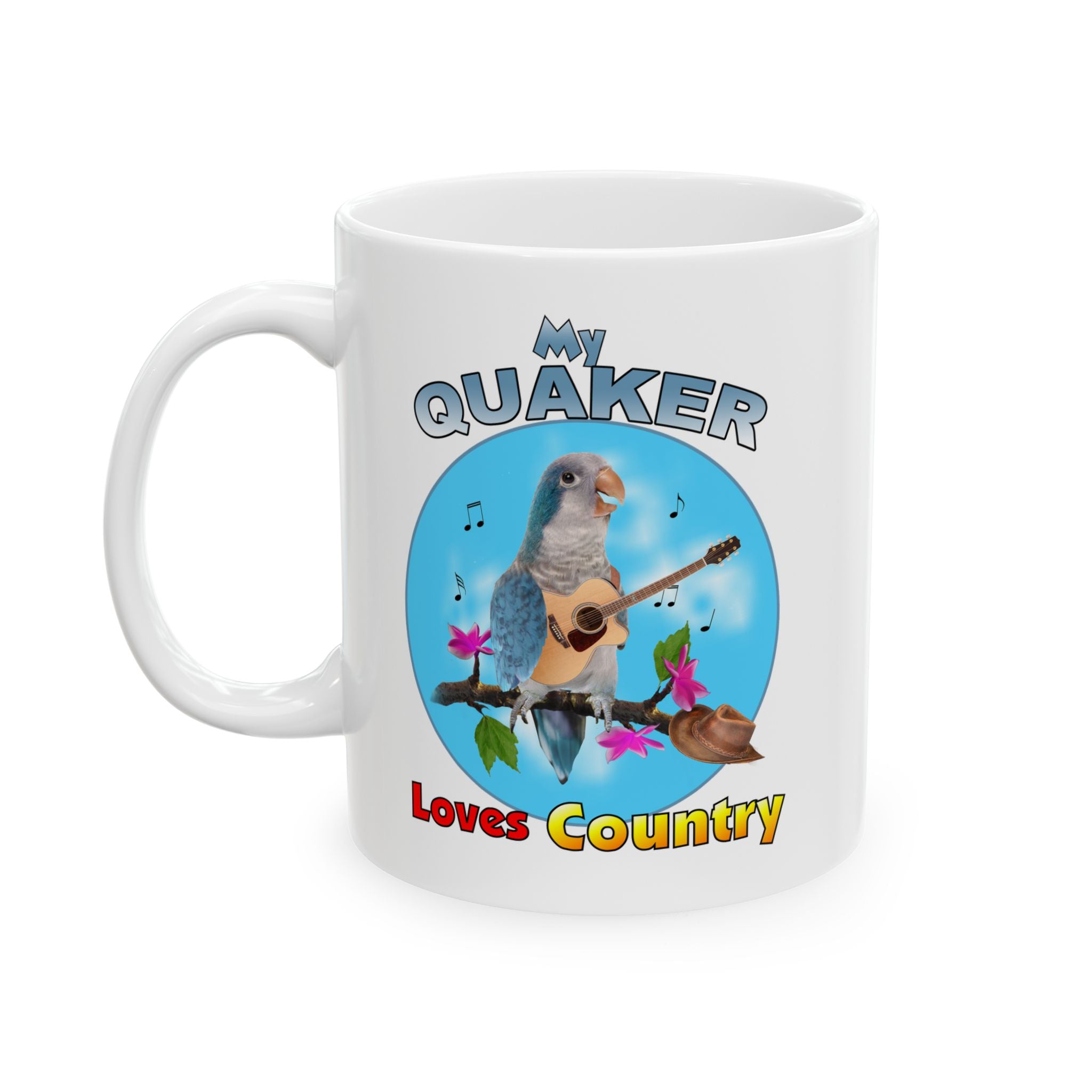 My Blue Quaker Loves Country Mug
