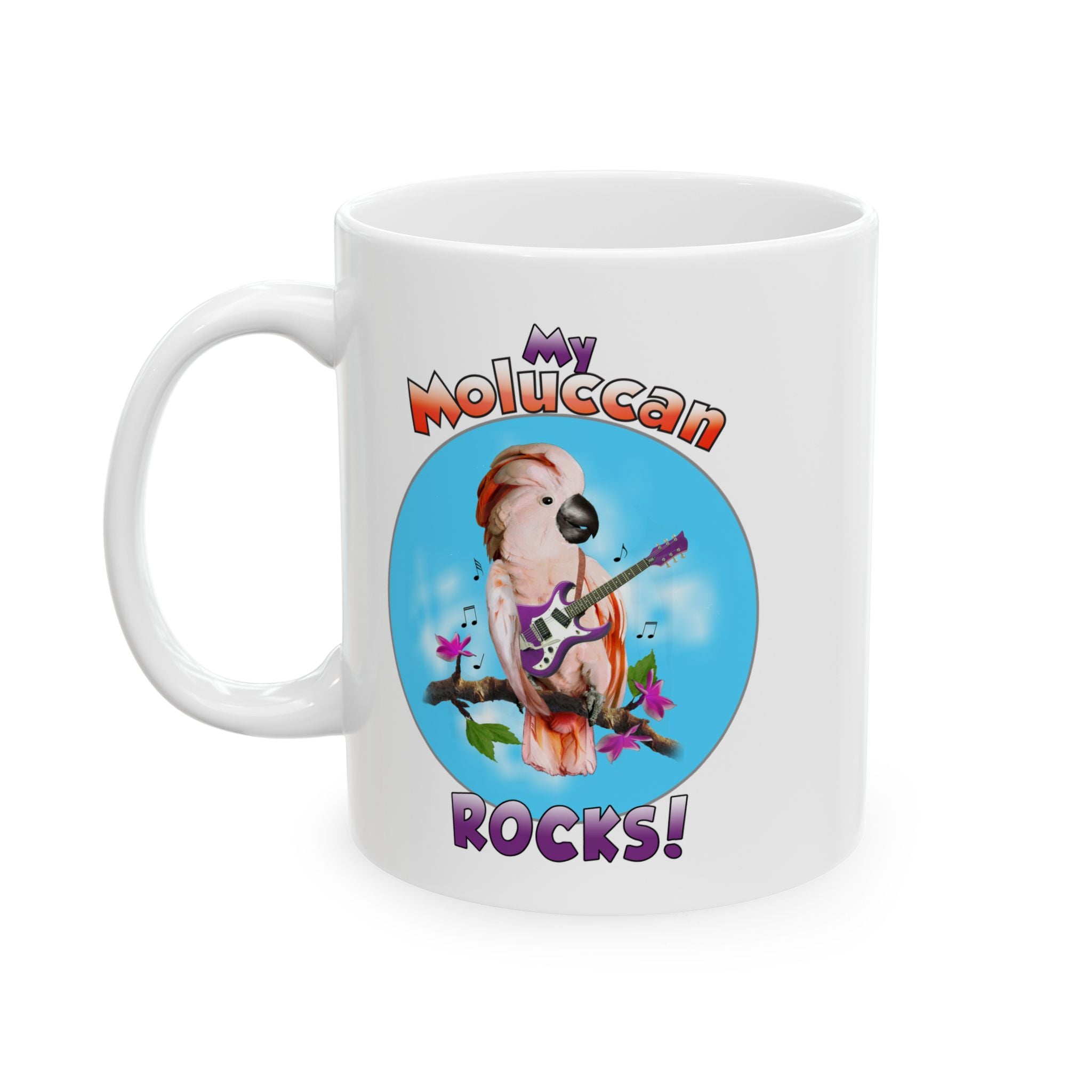 My Moluccan Rocks Guitar Mug