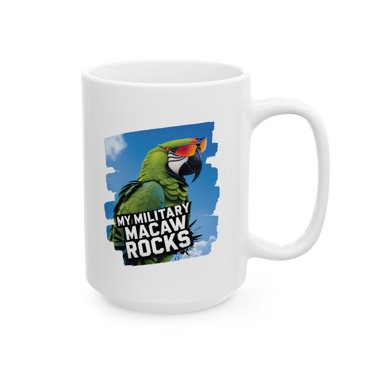 My Military Macaw Rocks Mug