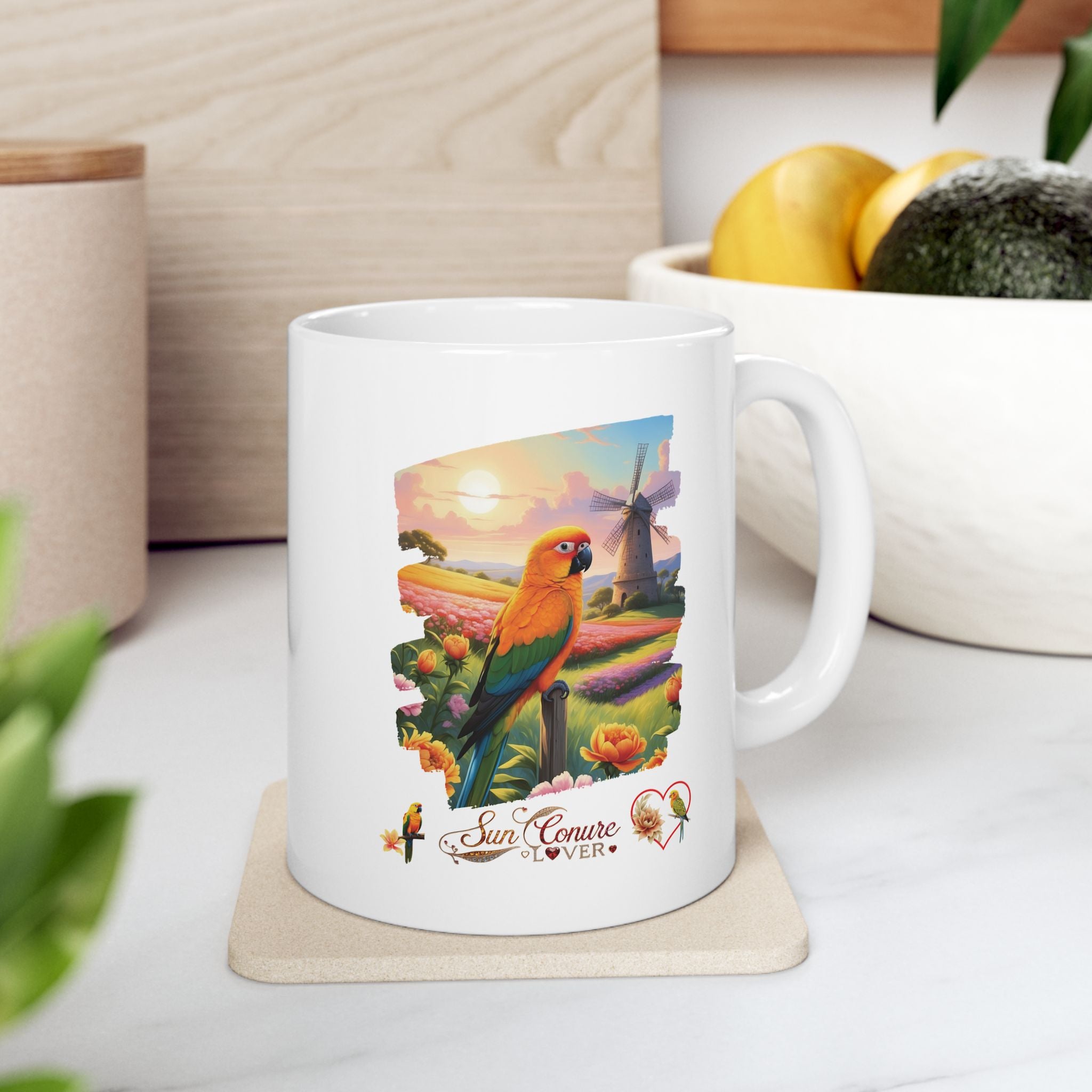 Sun Conure Mug