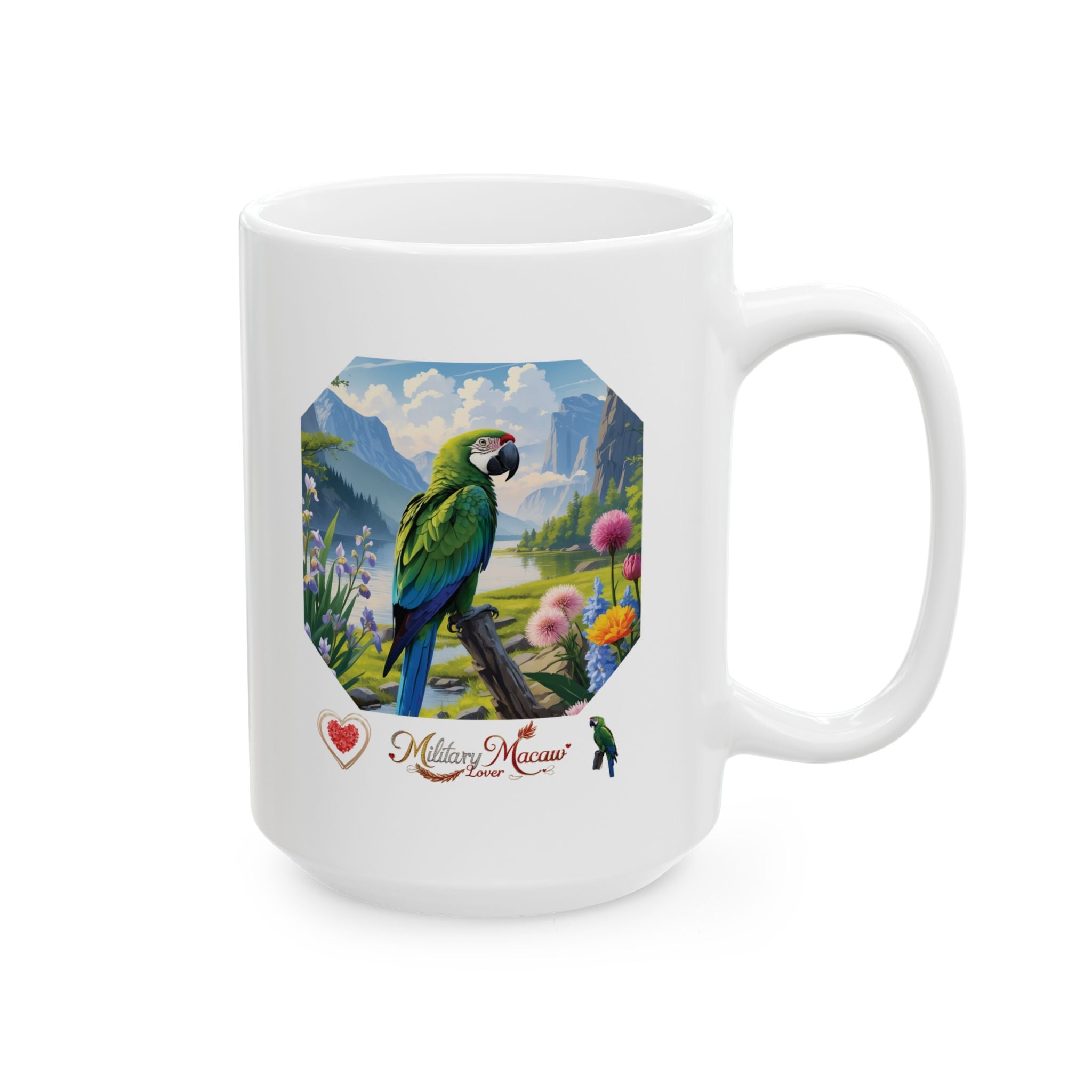 Military Macaw Lover Nature Mug