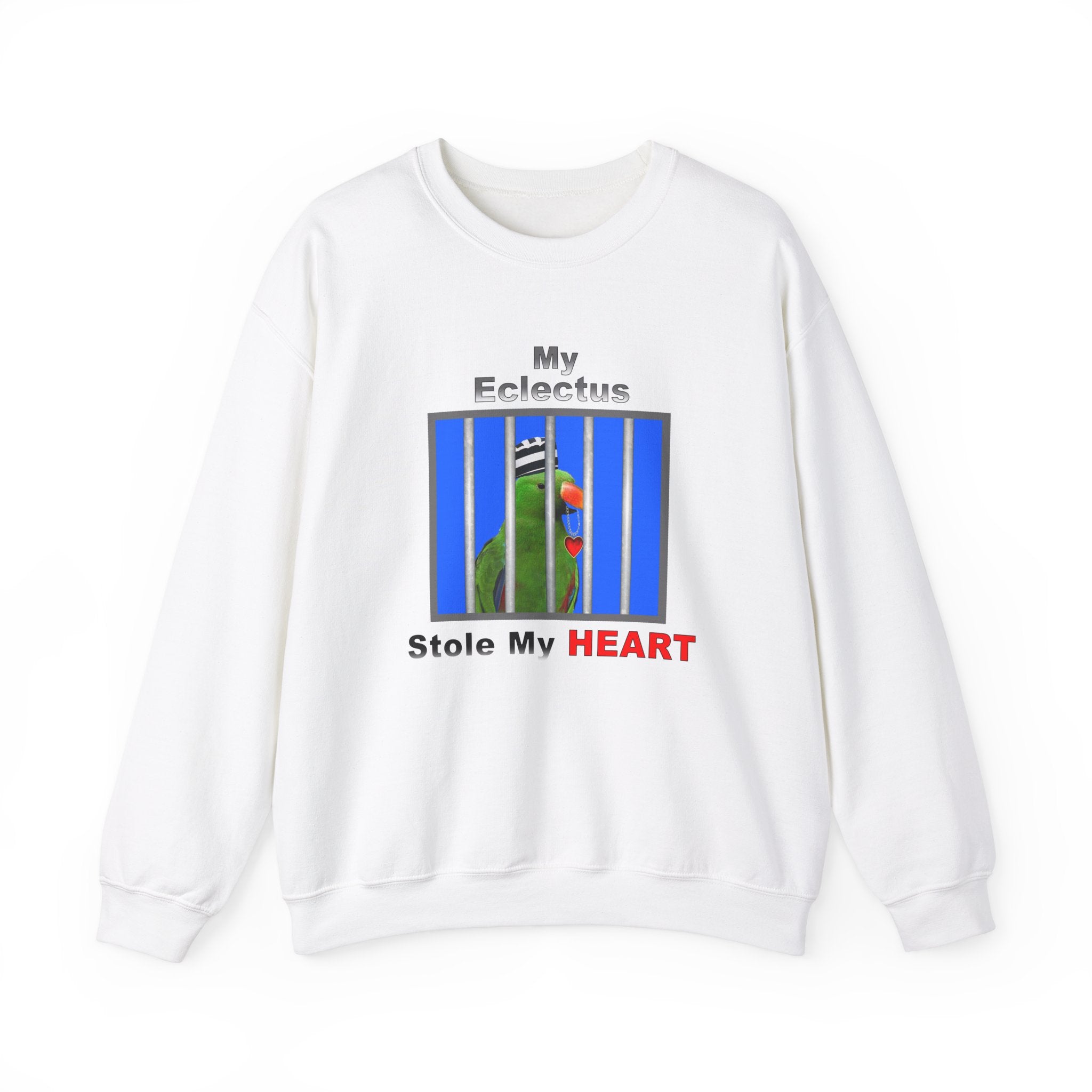 My Green Electus Stole My Heart Sweatshirt