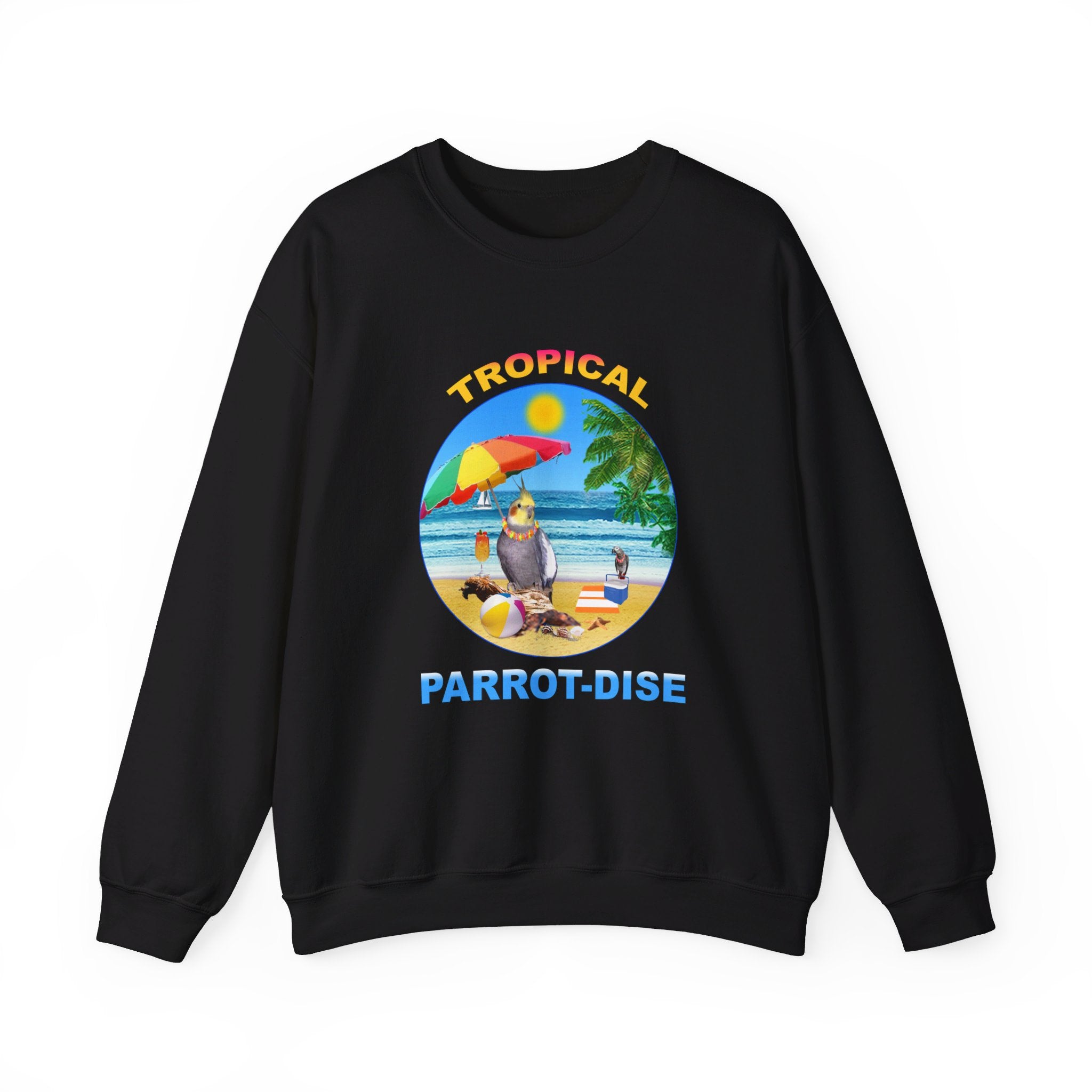 Tropical Parrot-Dise Cockatiel Sweatshirt