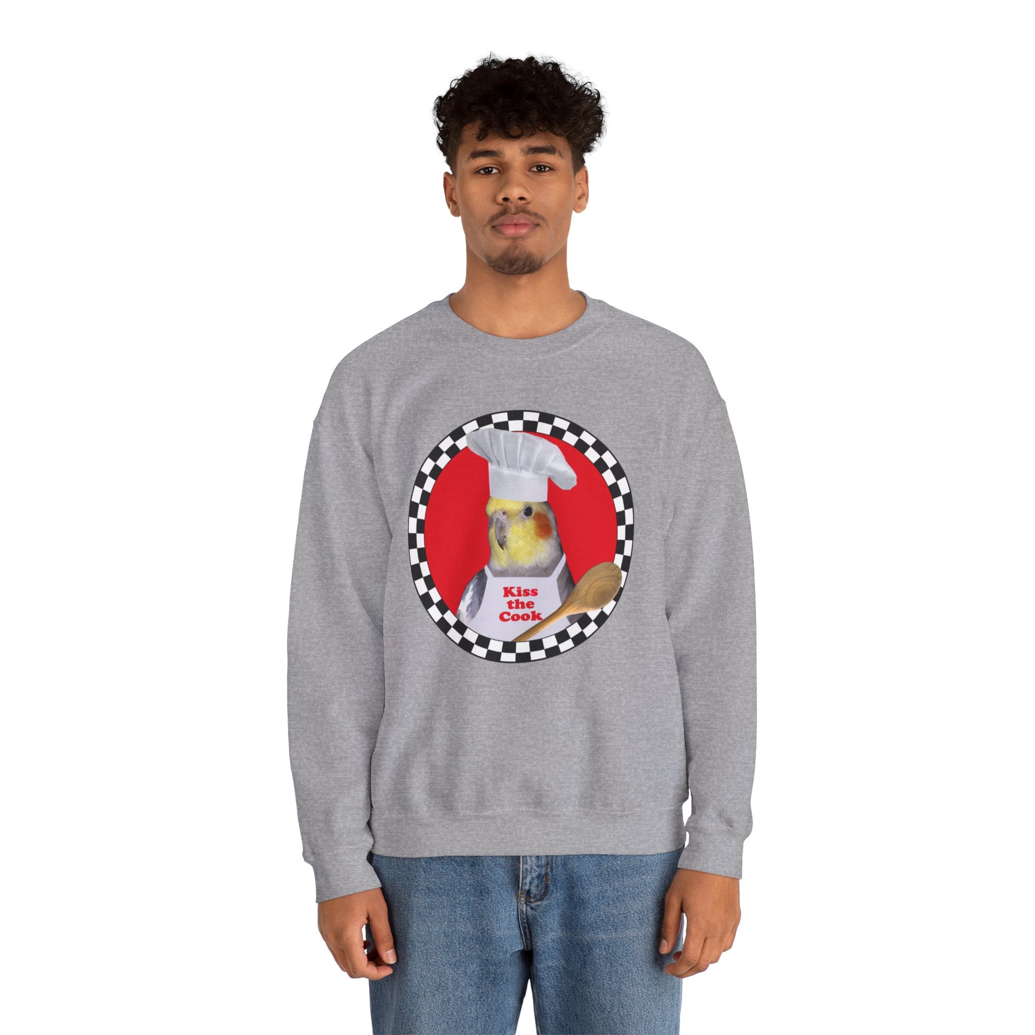 Kiss The Cook Spoon Cockatiel Sweatshirt