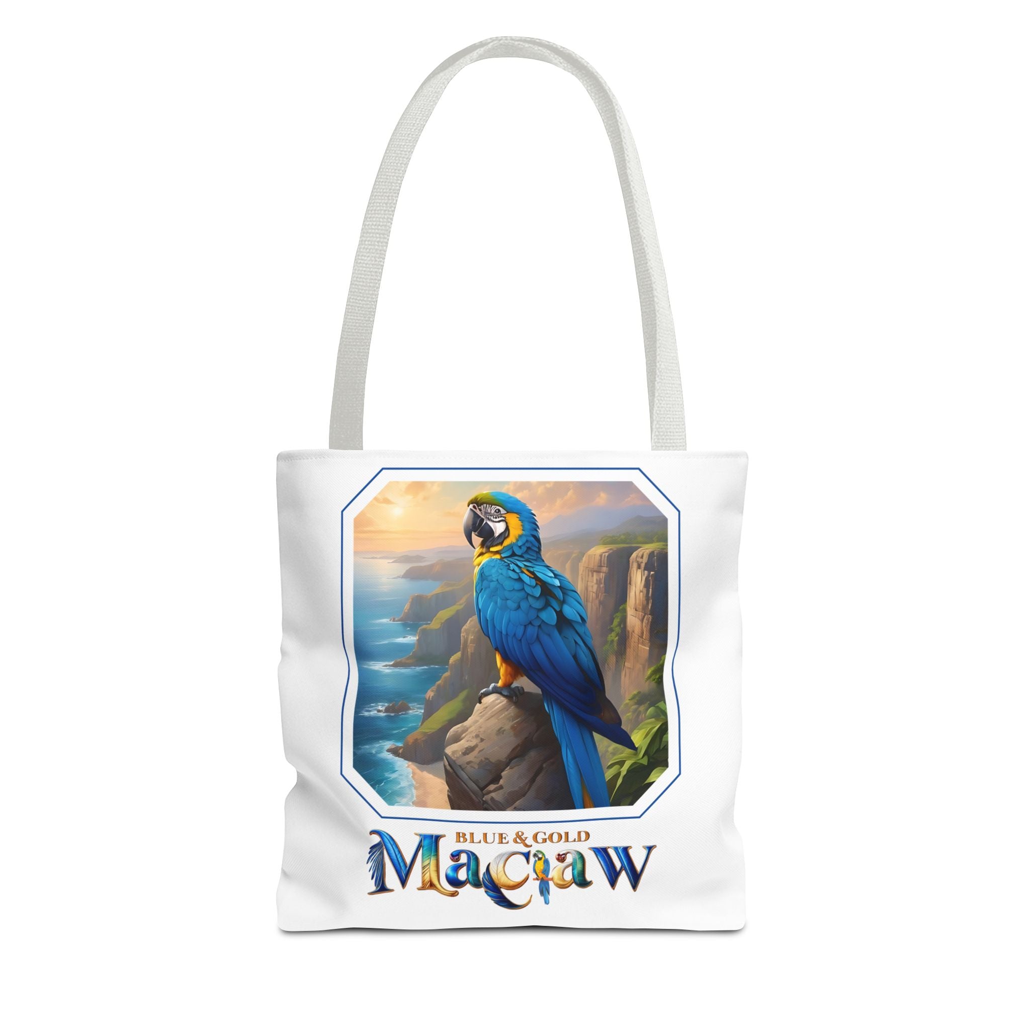 Blue & Gold Macaw Tote Bag