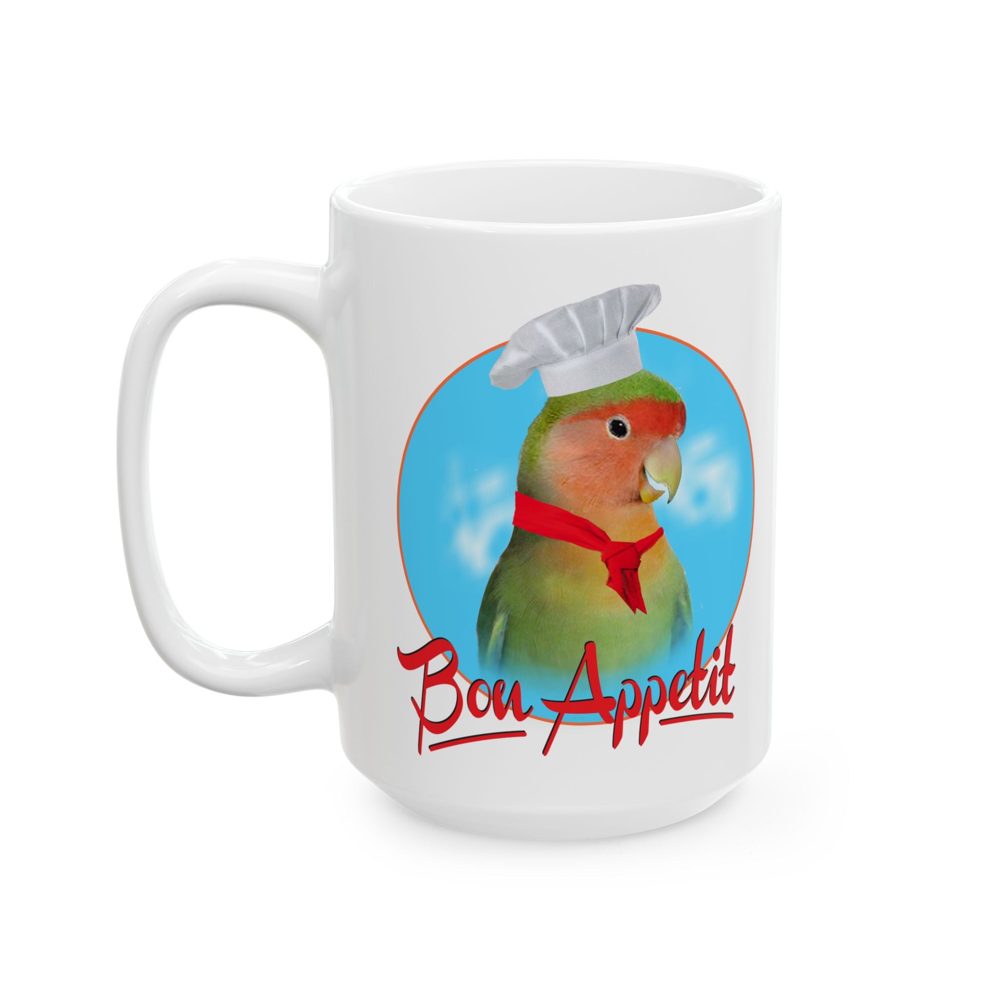 Bon Appetit Lovebird Mug