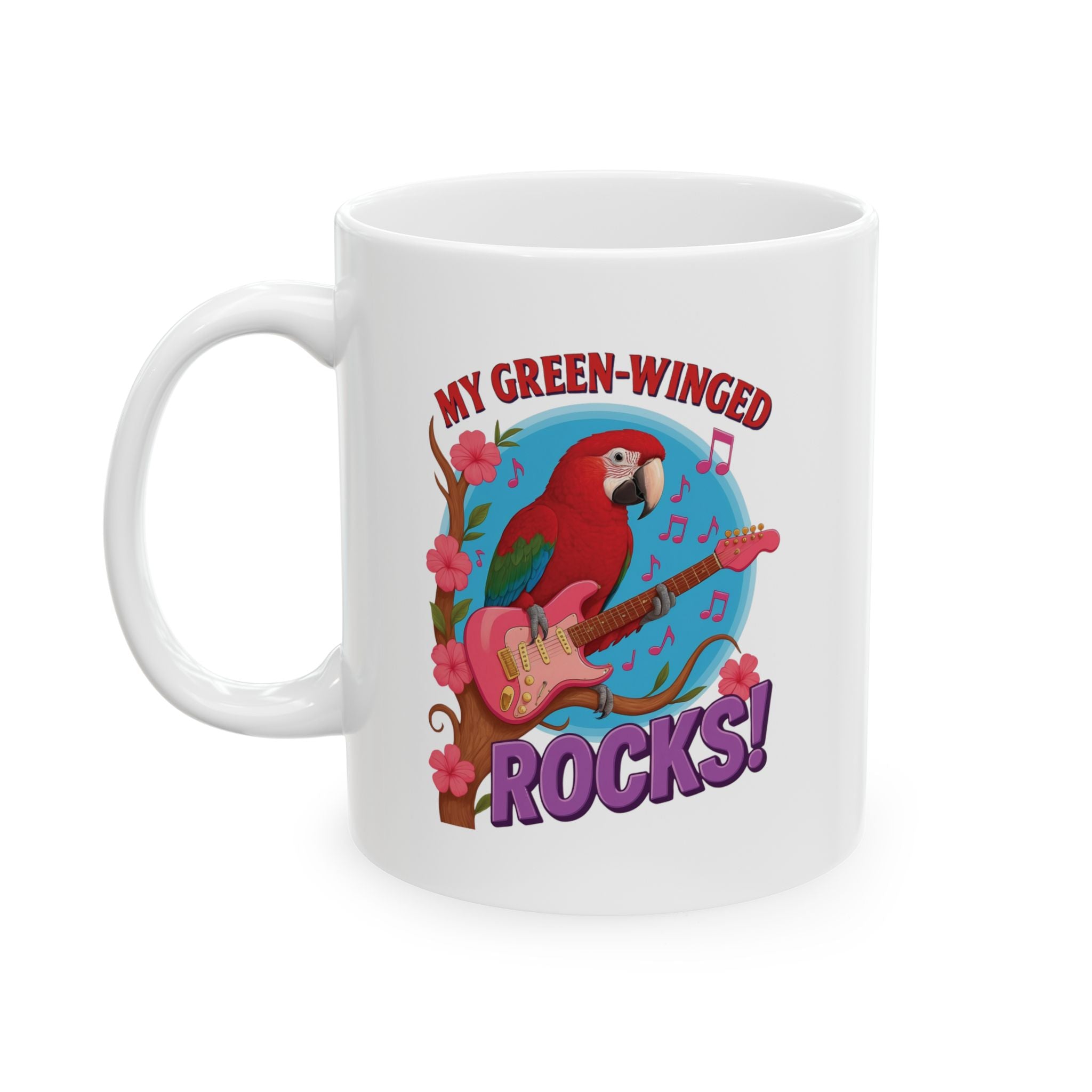 My Green-Winged Rocks Mug