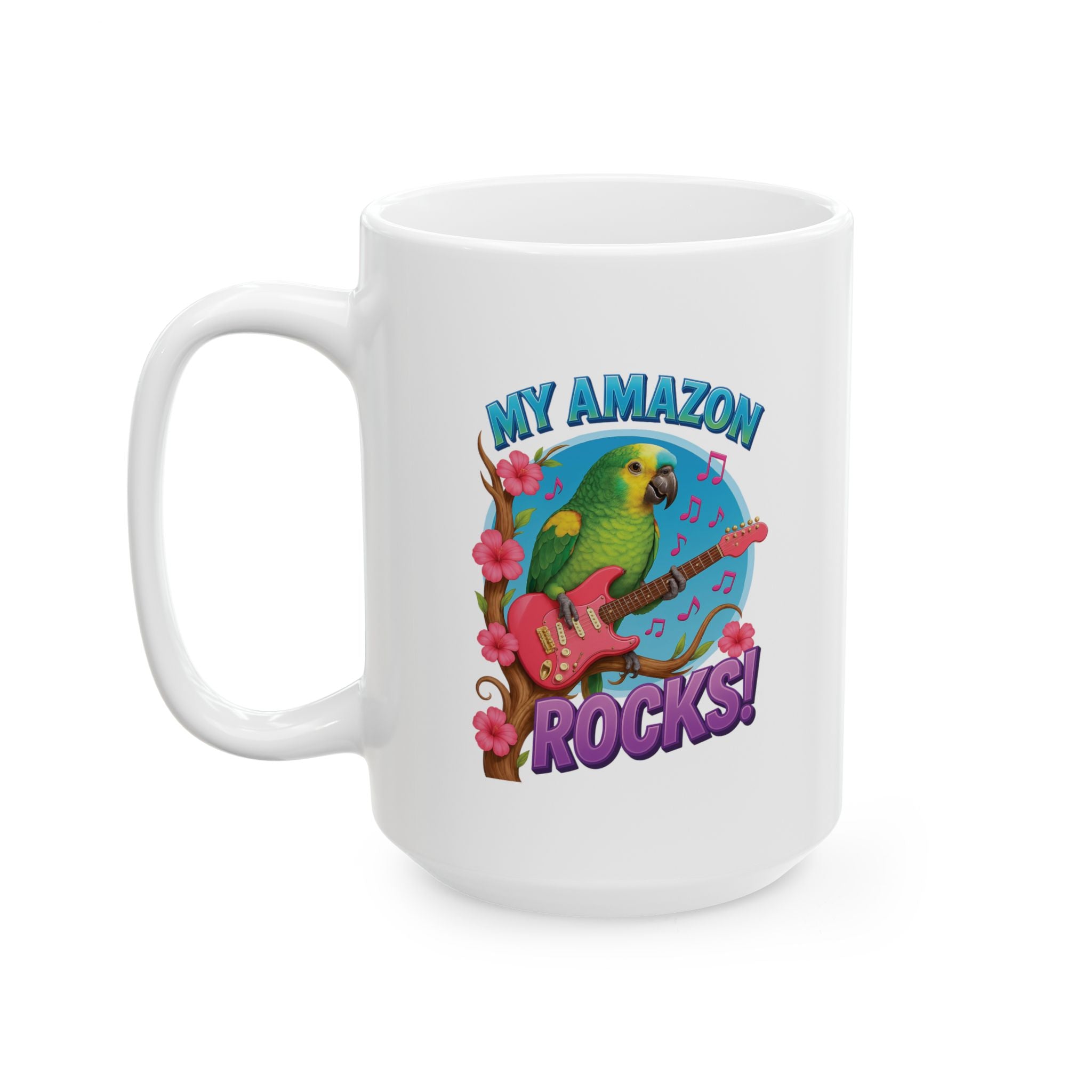 My Amazon Rocks Guitar Mug