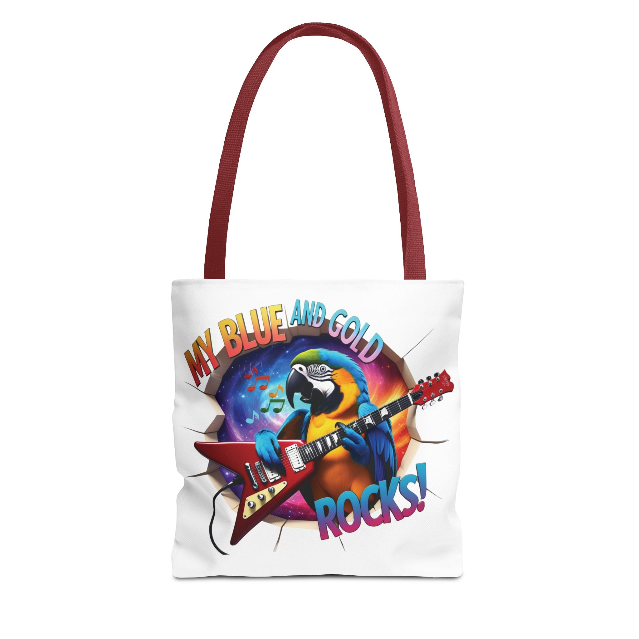 Blue And Gold Rocks Tote Bag