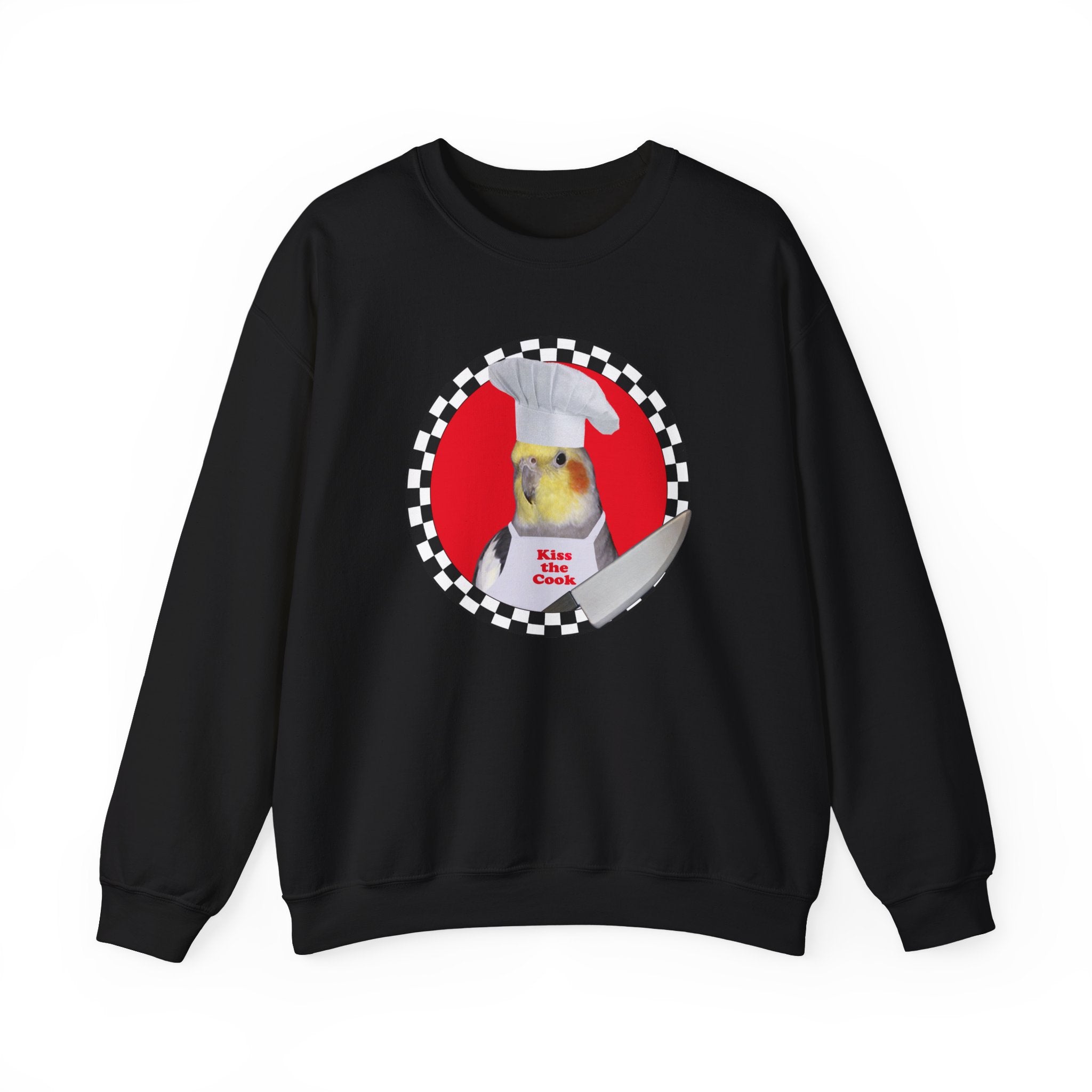 Kiss The Cook Cockatiel Sweatshirt