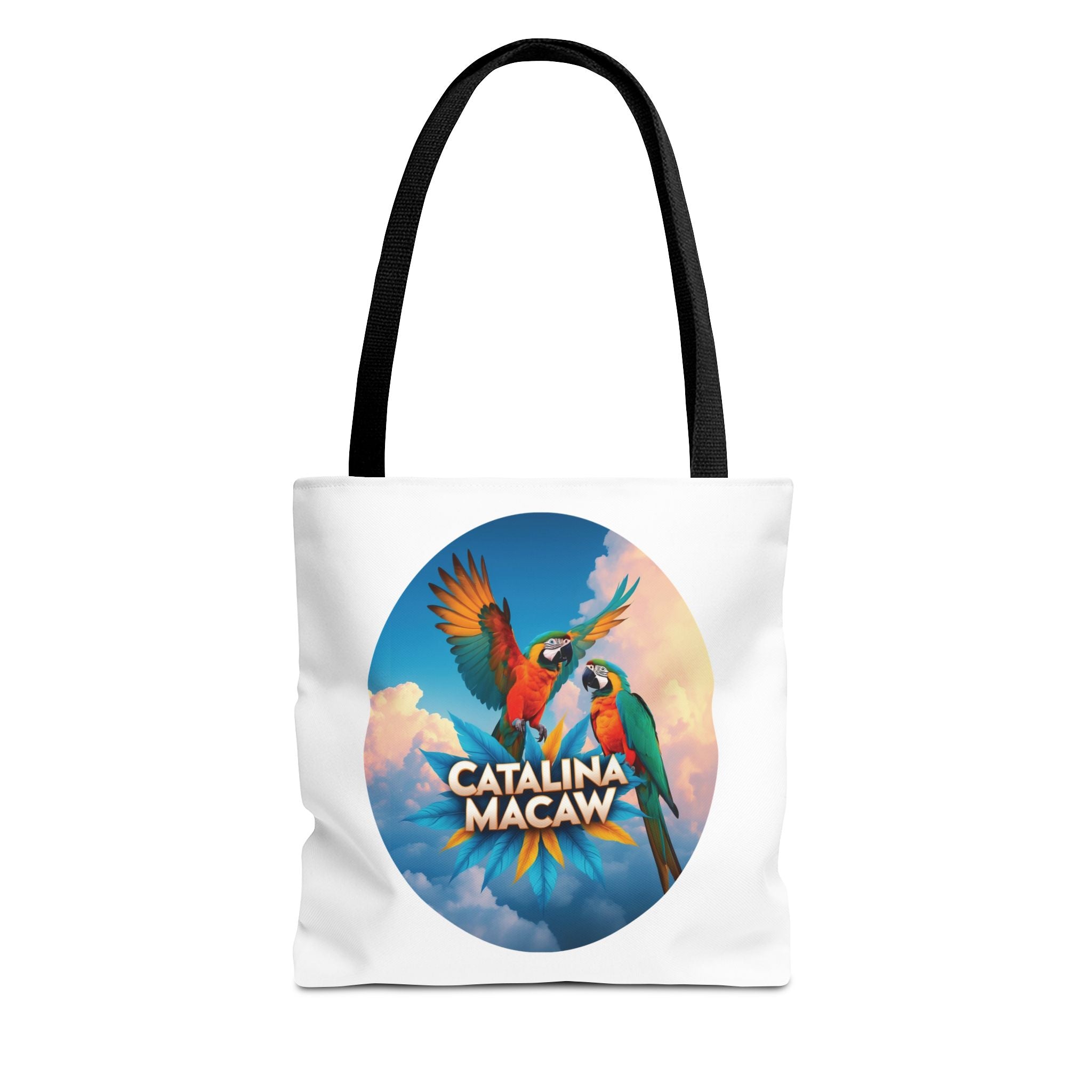 Flying Catalina Macaw Tote Bag