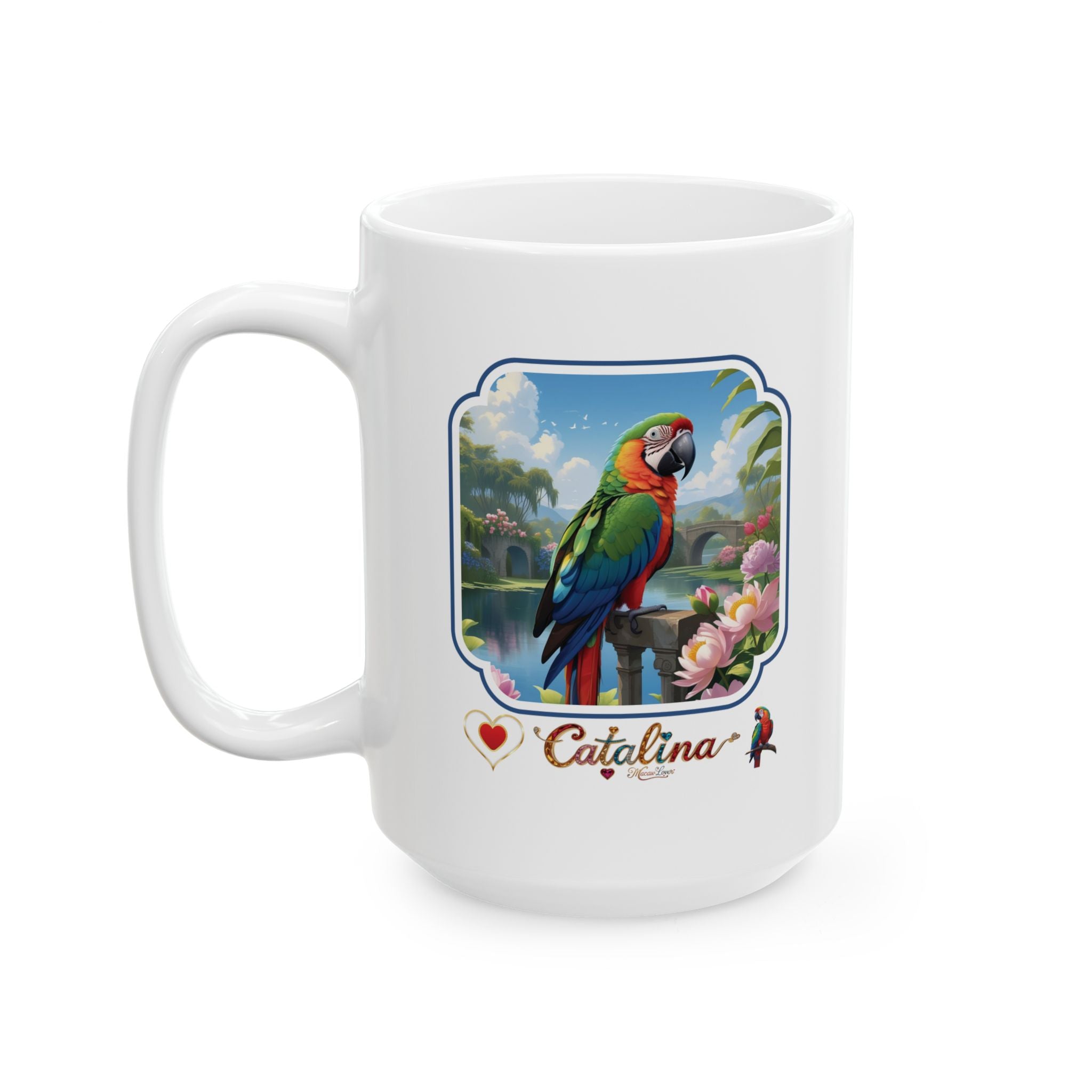Catalina Macaw Lover Lake Mug