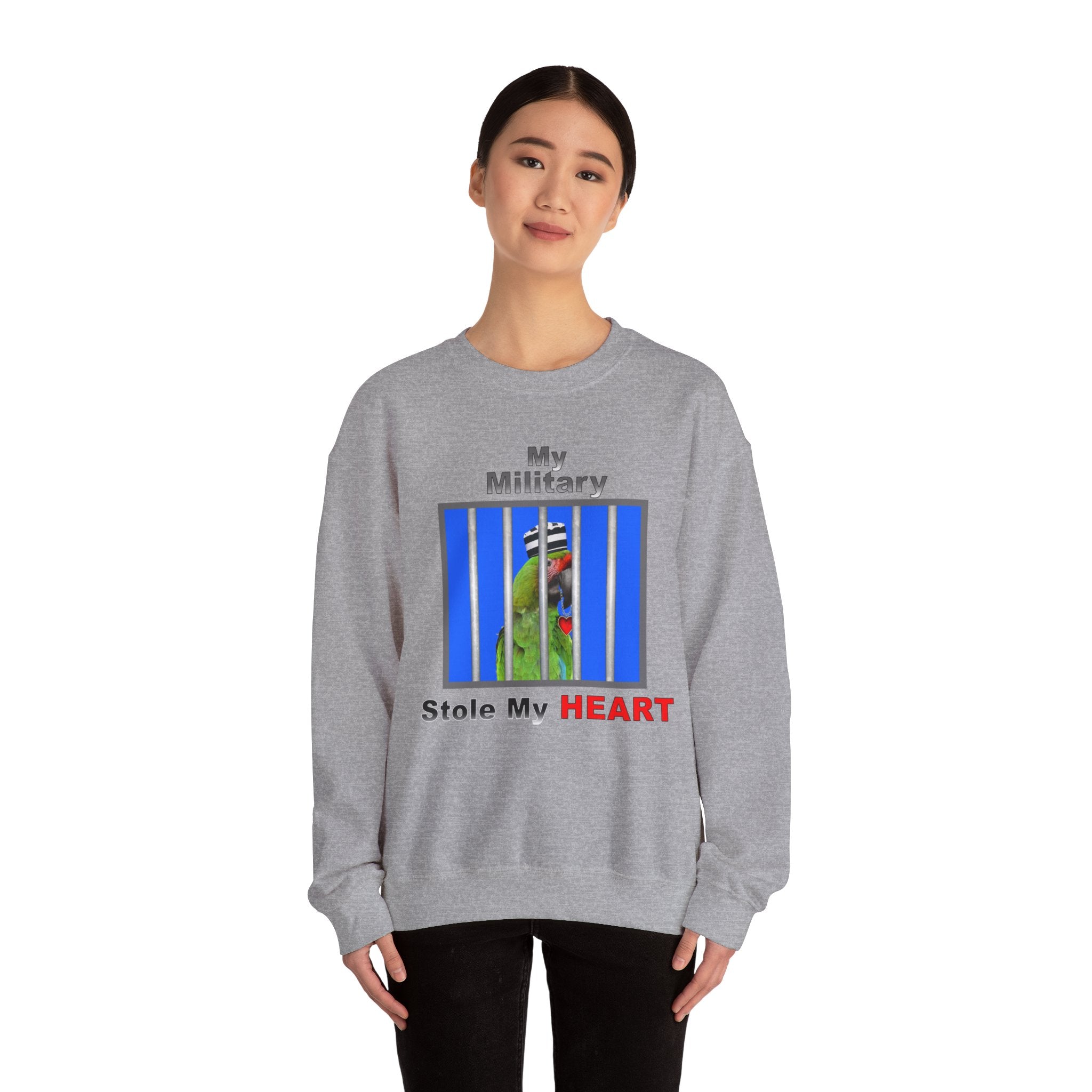 My Military Stole My Heart Sweatshirt