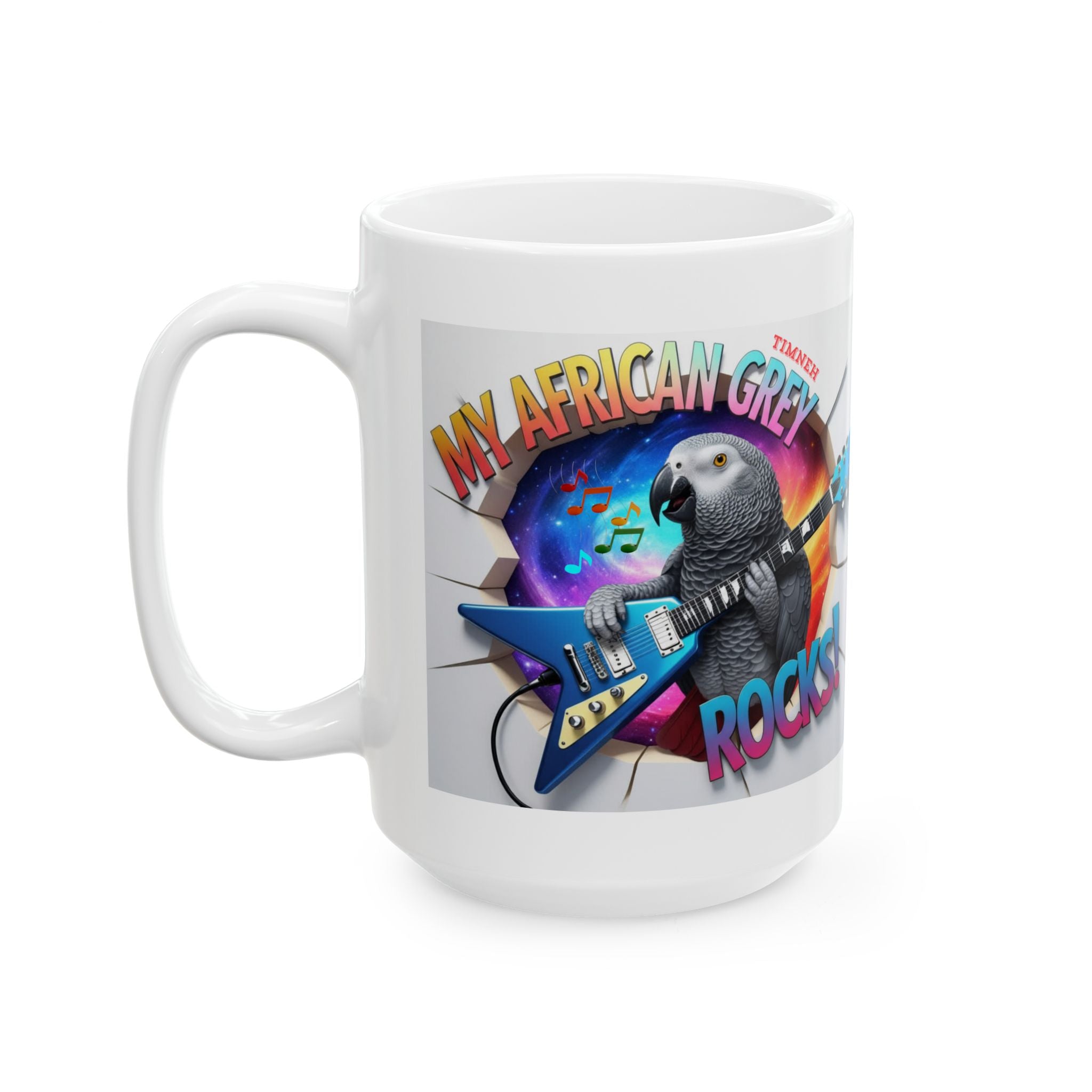 My African Grey Timneh Rocks Mug