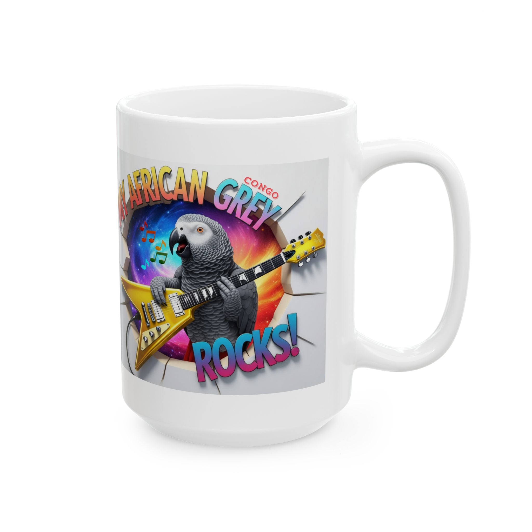 My African Grey Congo Rocks Mug