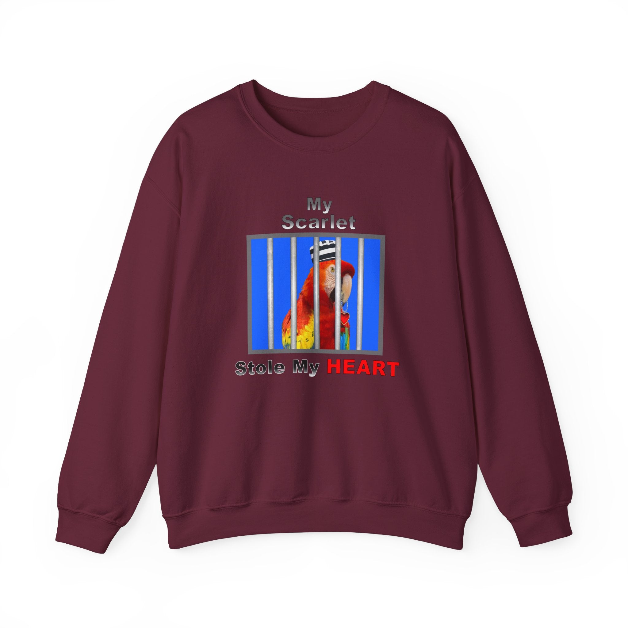 My Scarlet Stole My Heart Jailbird Sweatshirt