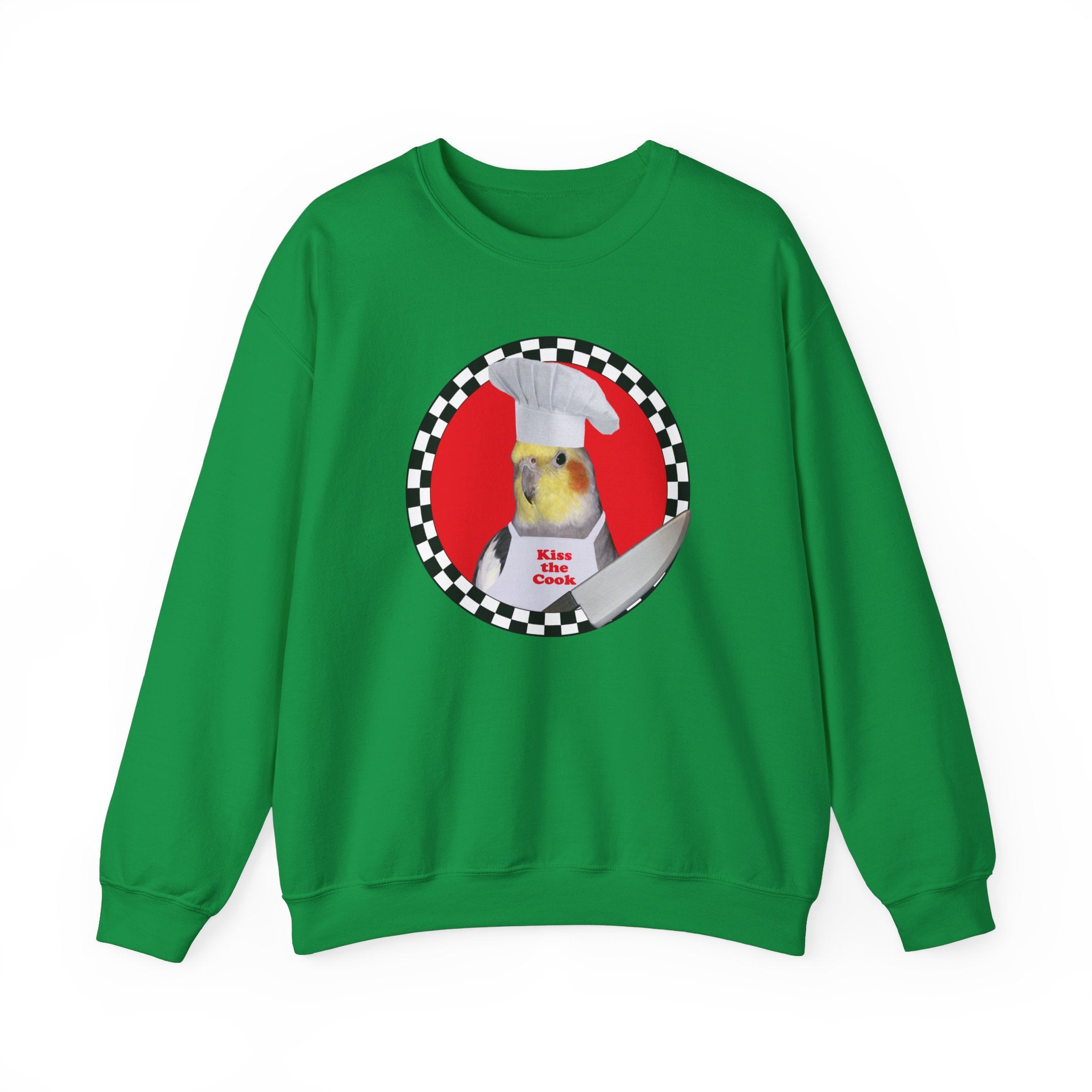 Kiss The Cook Cockatiel Sweatshirt